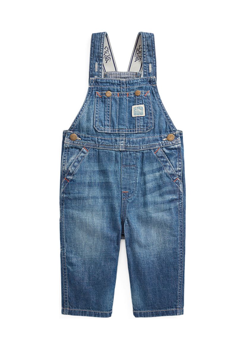 Baby Boys Cotton Denim Overall