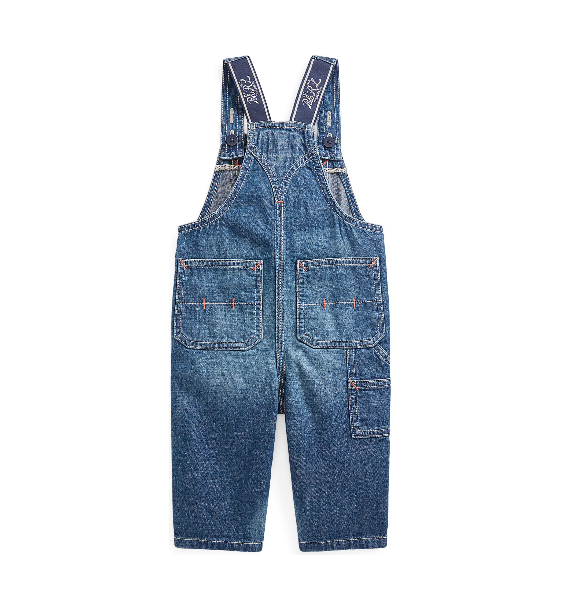 Baby Boys Cotton Denim Overall