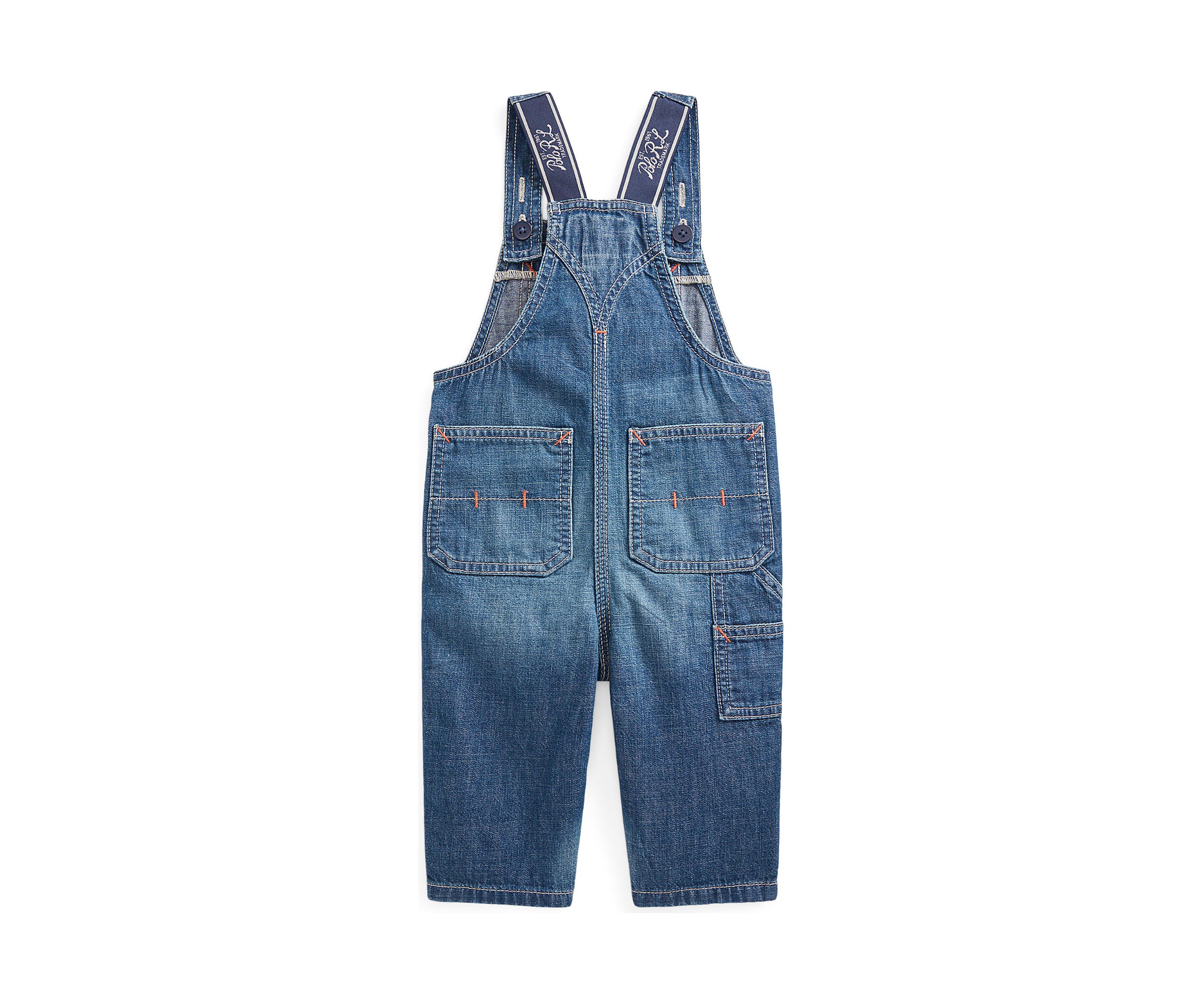Baby Boys Cotton Denim Overall