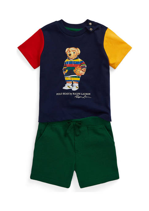 Ralph Lauren Childrenswear Baby Boys Polo Bear Jersey