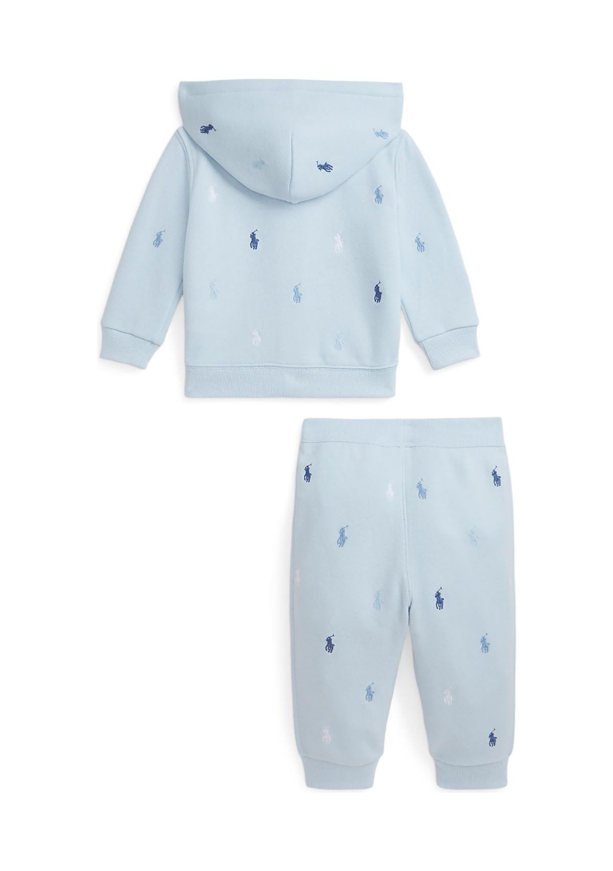 Baby Boys Polo Pony Fleece Hoodie & Pants Set