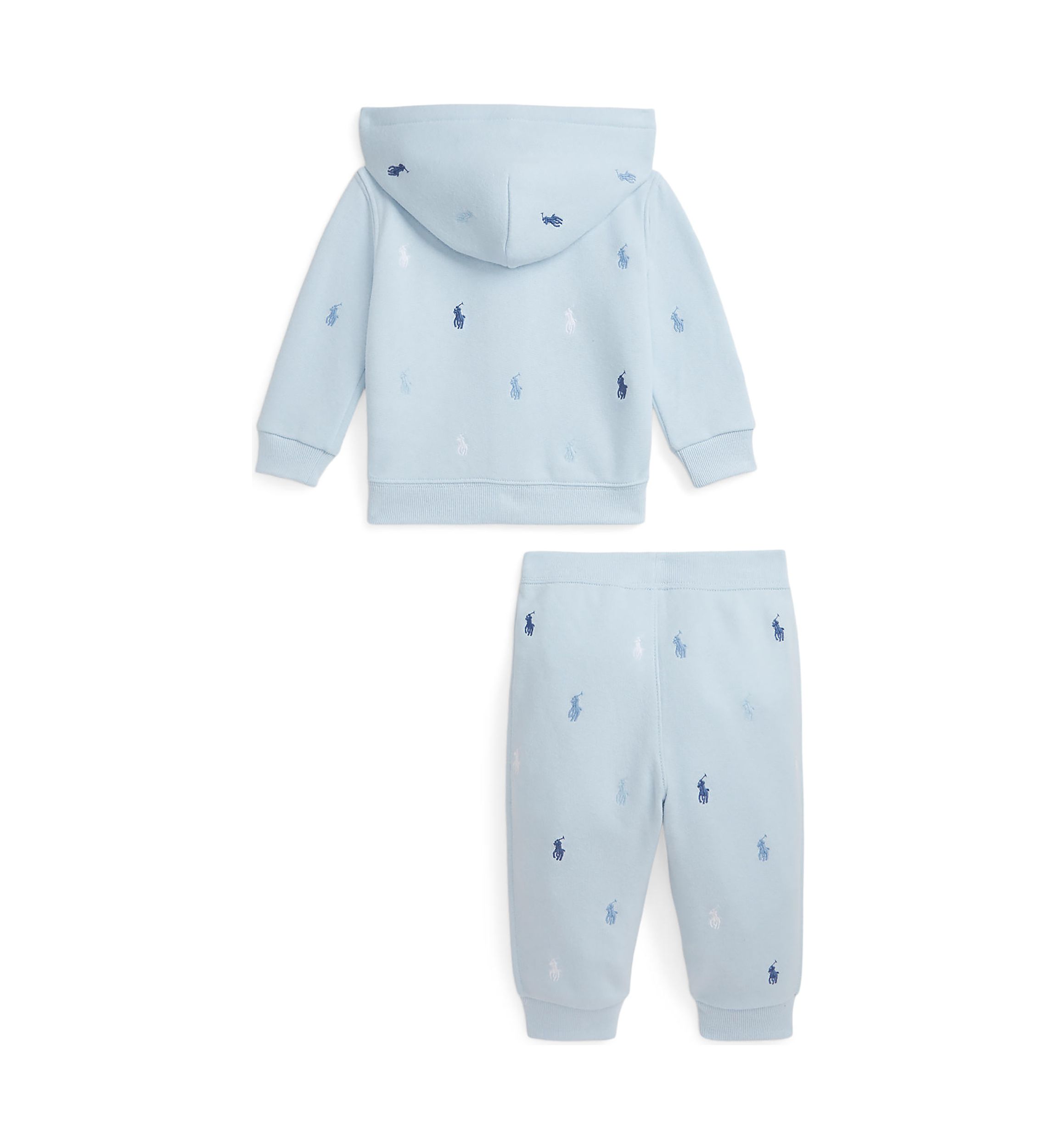 Baby Boys Polo Pony Fleece Hoodie & Pants Set