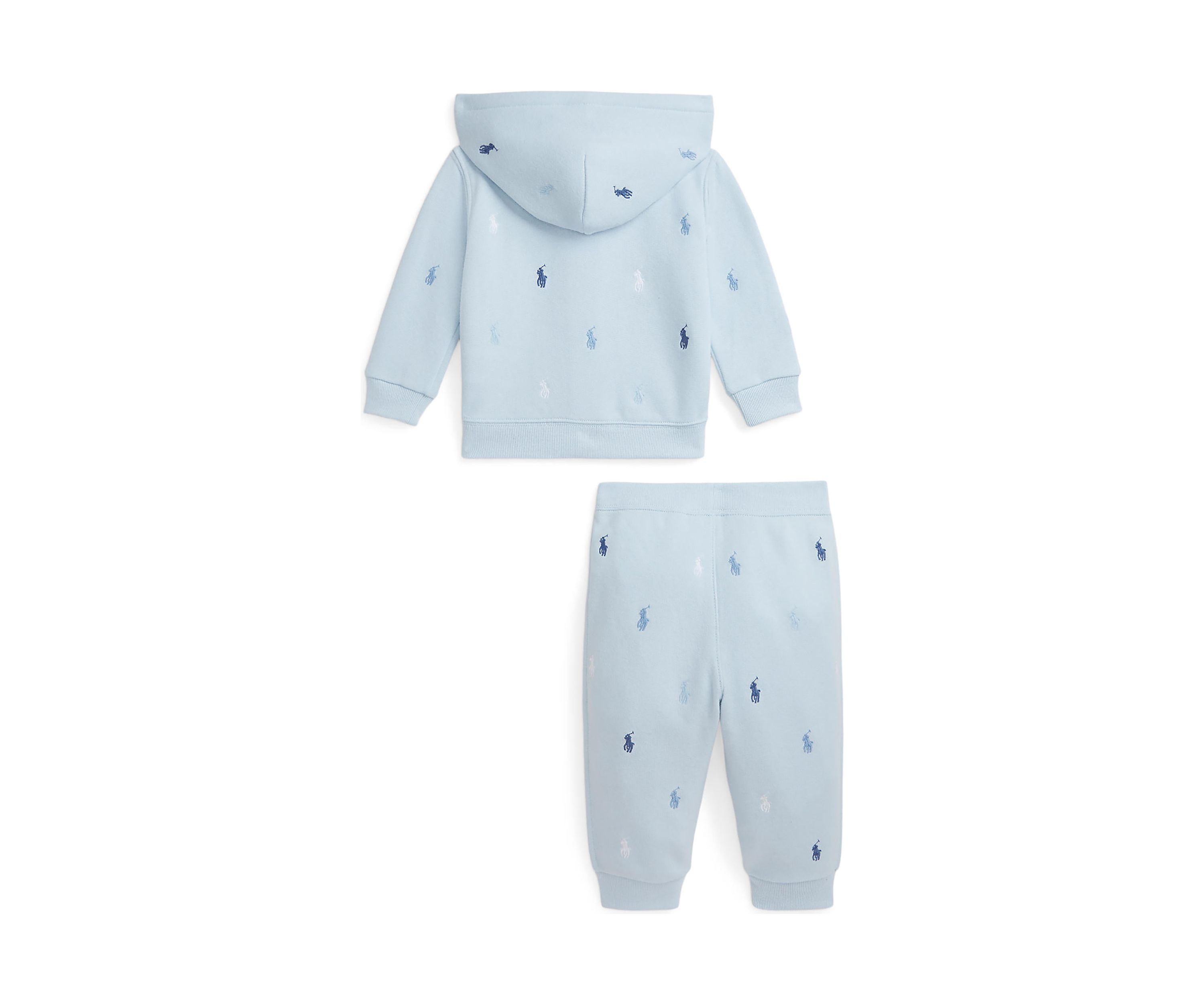 Baby Boys Polo Pony Fleece Hoodie & Pants Set