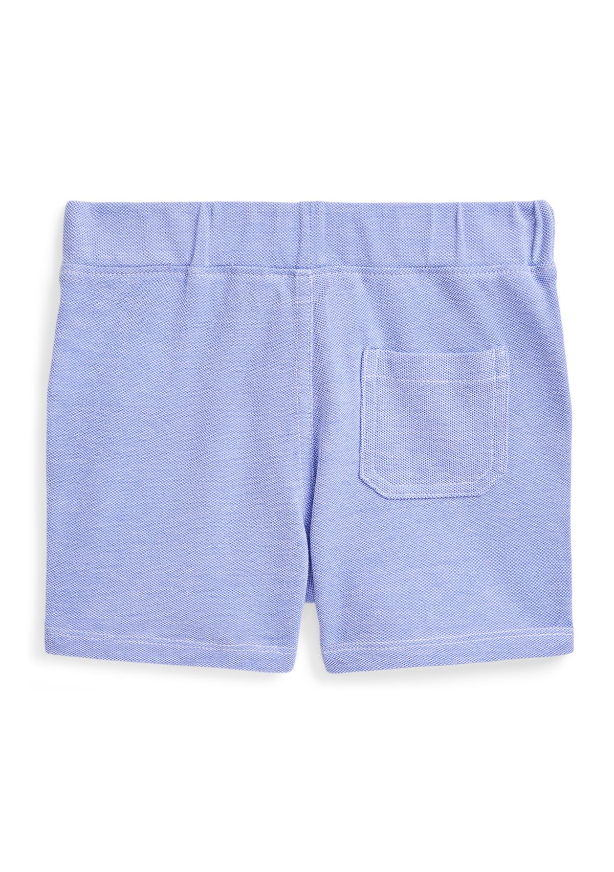 Baby Boys Knit Cotton Oxford Shorts