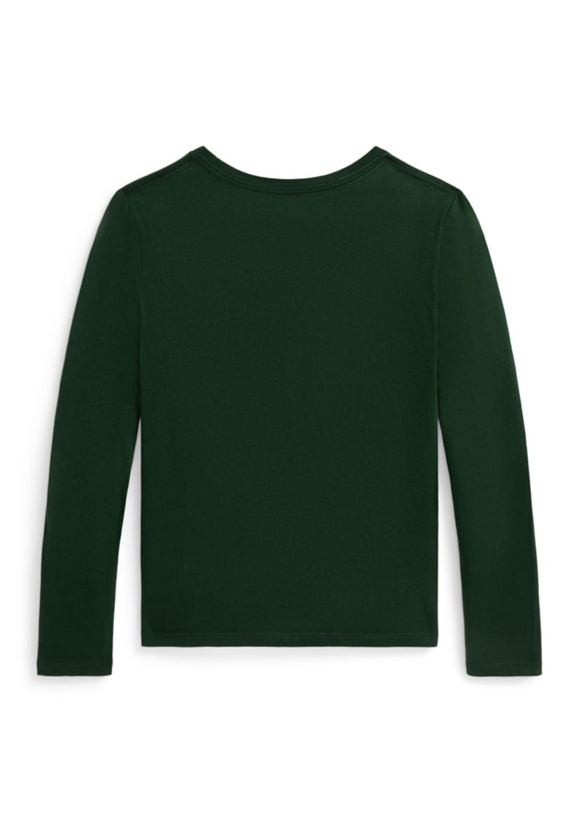 Baby Boys Waffle-Knit Cotton Long-Sleeve T-Shirt