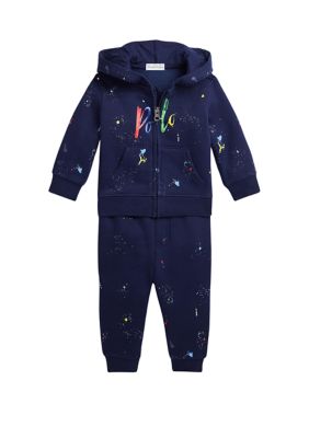 Infant polo sweat online suit