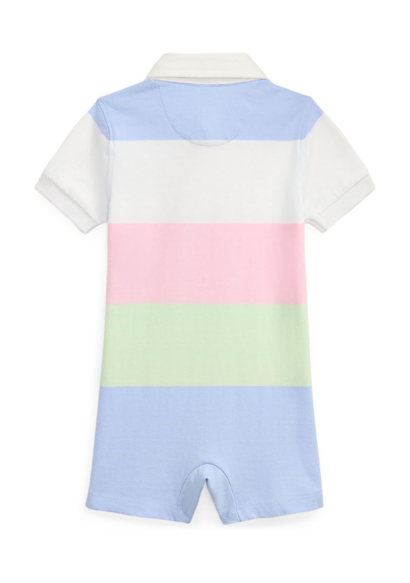 Baby Boys Striped Cotton Jersey Rugby Shortall