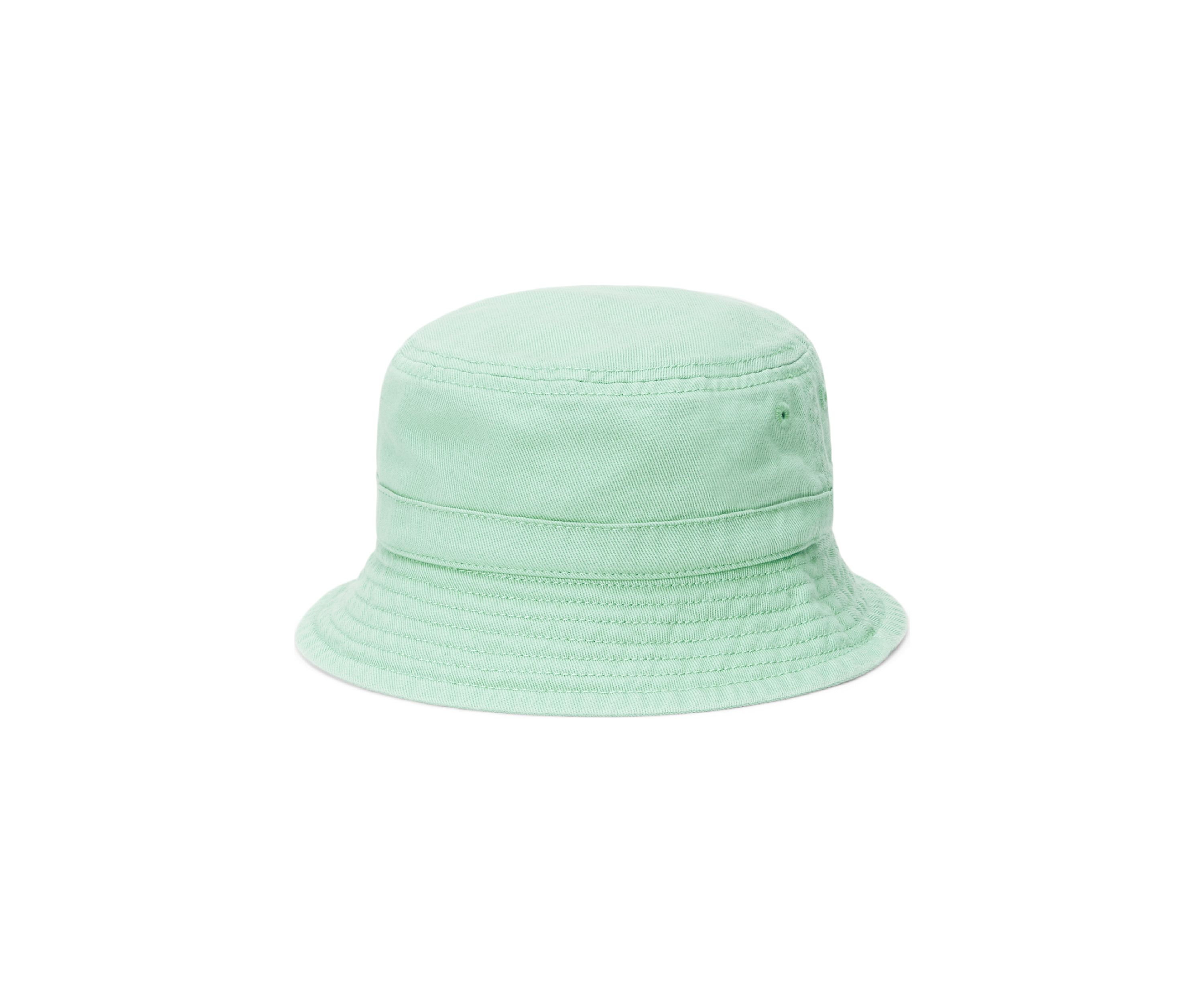Baby Boys Polo Bear Cotton Twill Bucket Hat
