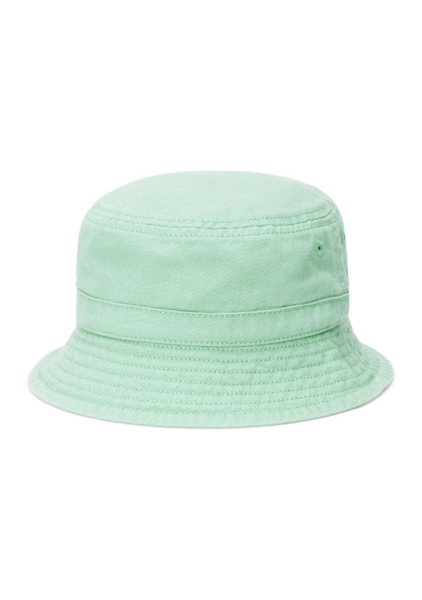 Baby Boys Polo Bear Cotton Twill Bucket Hat
