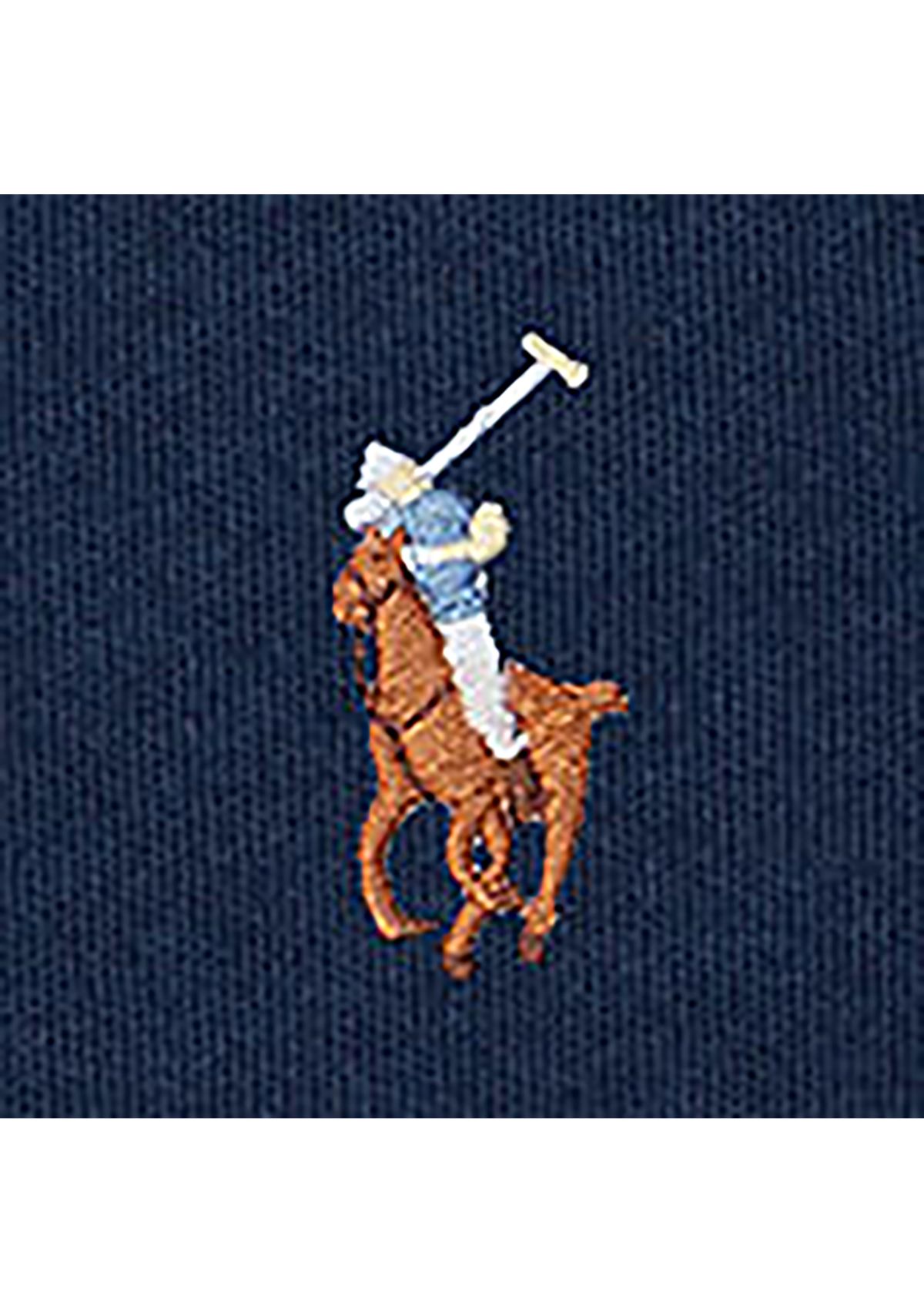 Baby Boys Cotton Interlock Quarter-Zip Pullover