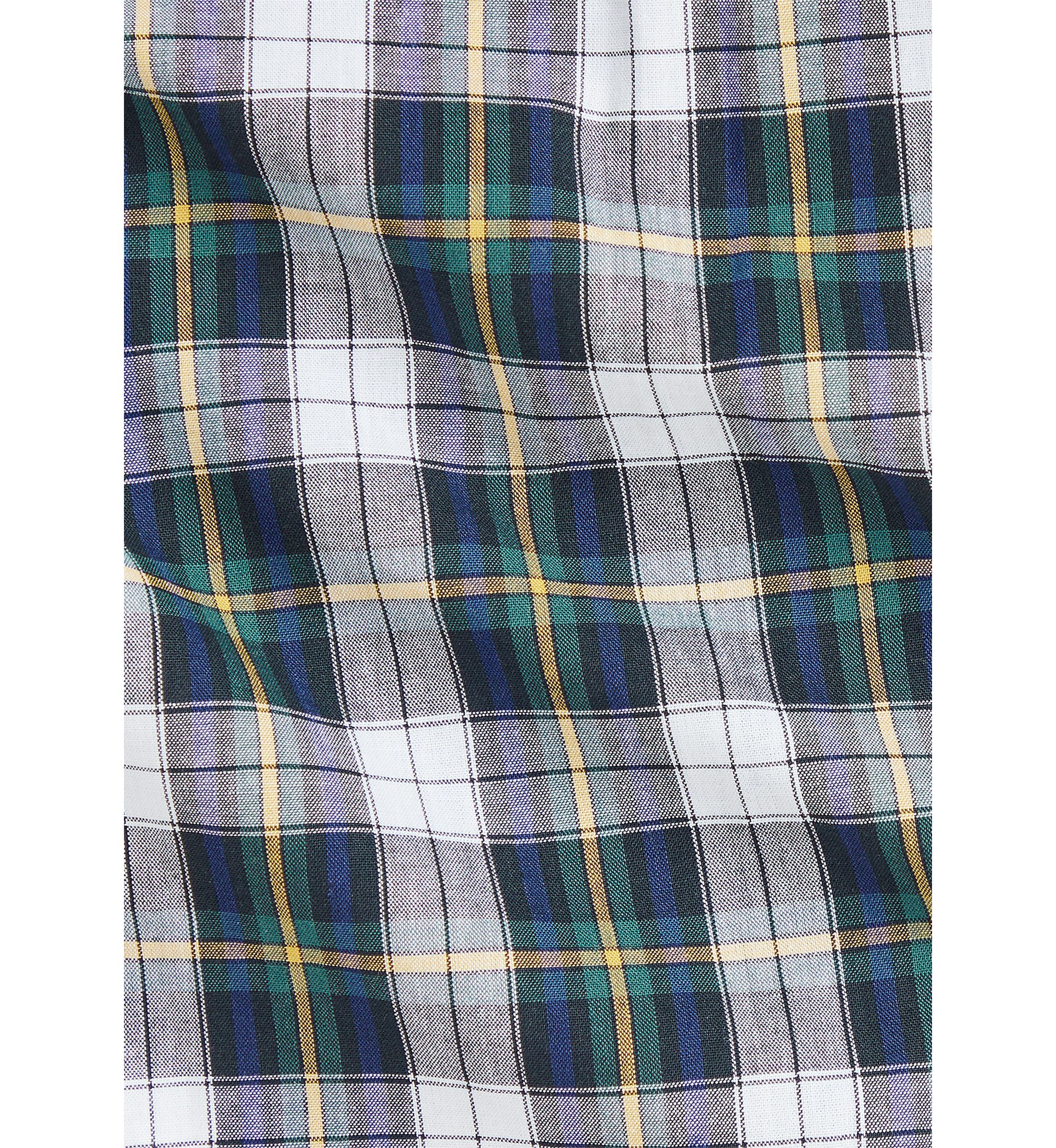 Baby Boys Plaid Poplin Shirt & Corduroy Pants Set