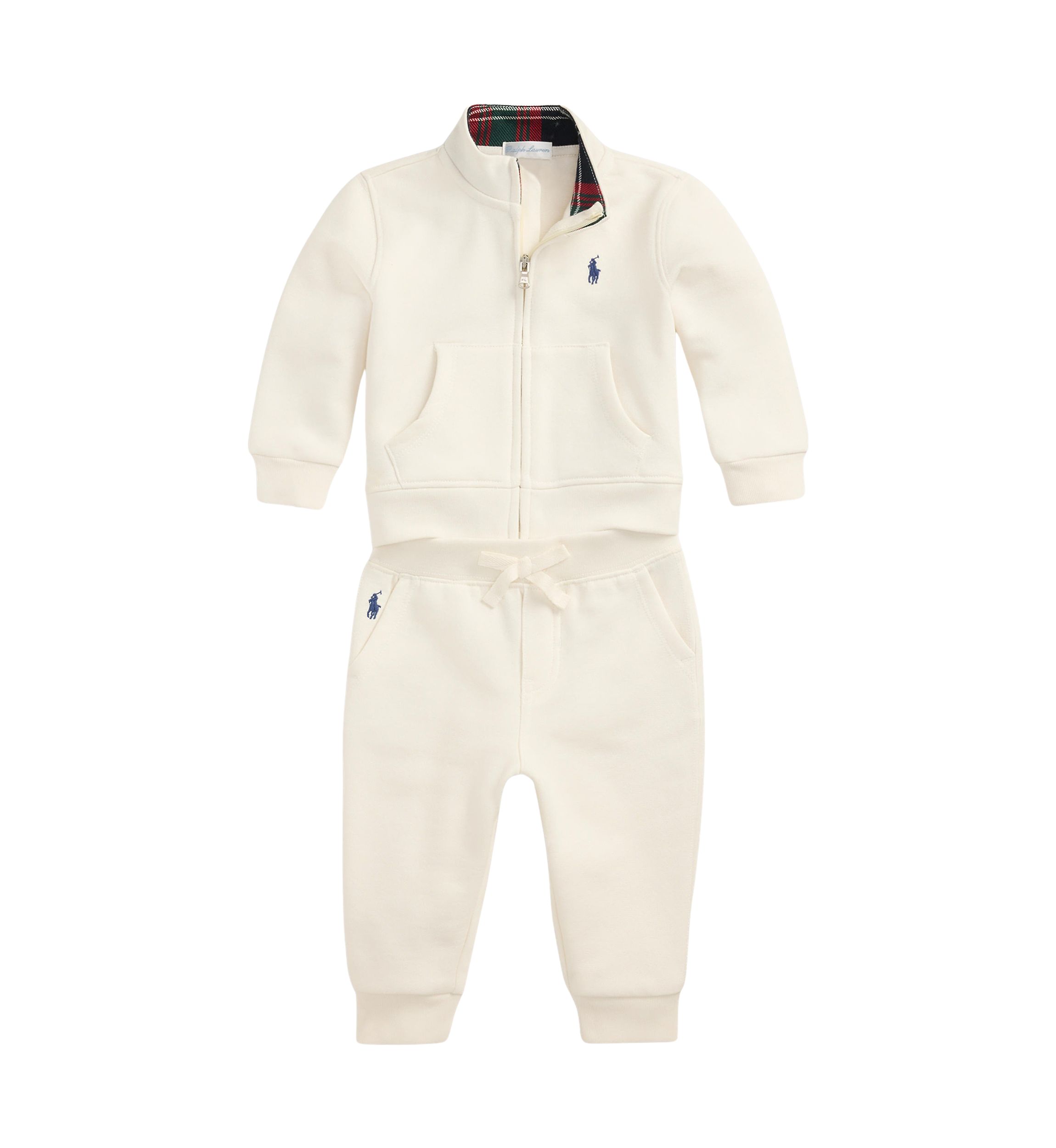 Baby Boys Fleece Mock Neck Set