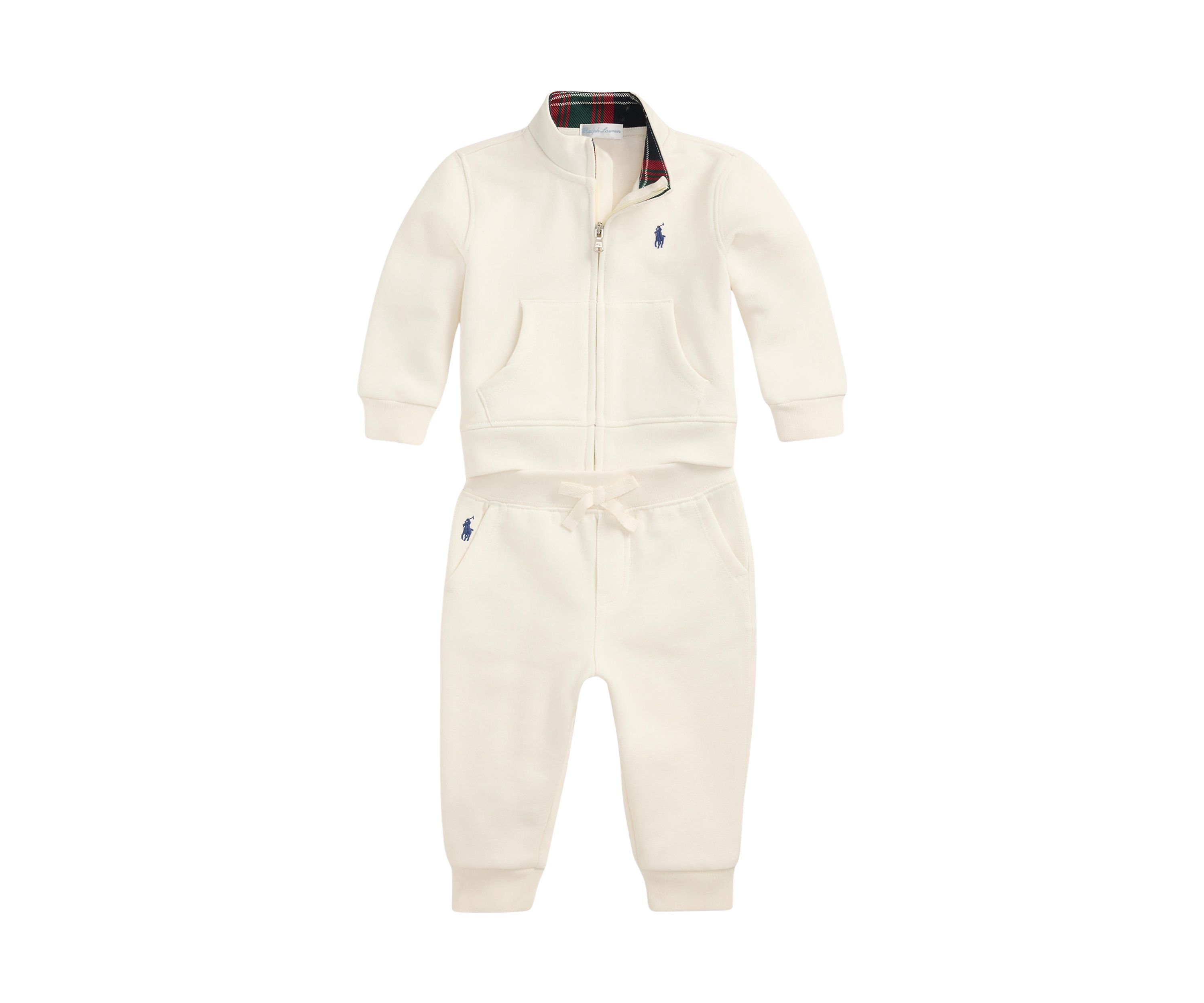 Baby Boys Fleece Mock Neck Set
