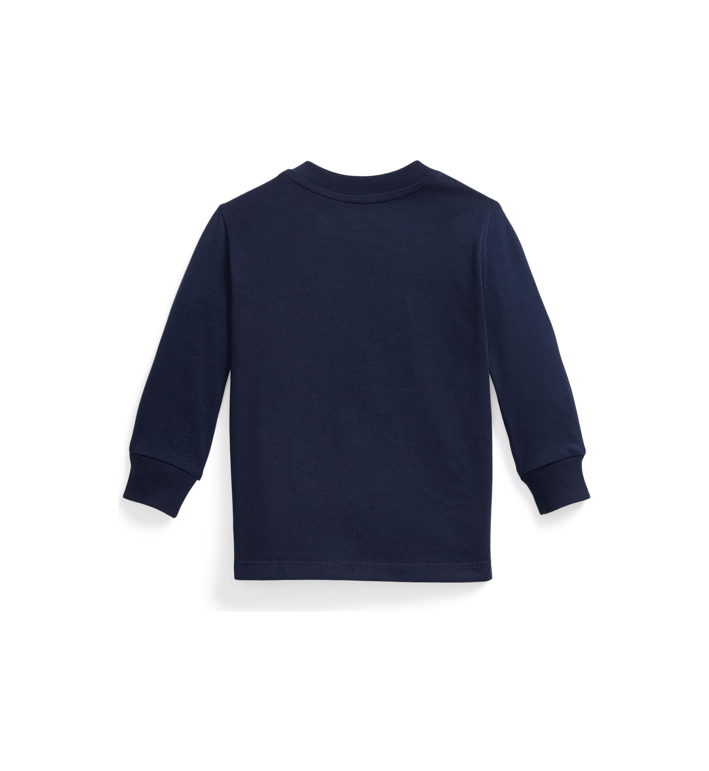 Baby Boys Dog Print Cotton Long Sleeve T-Shirt