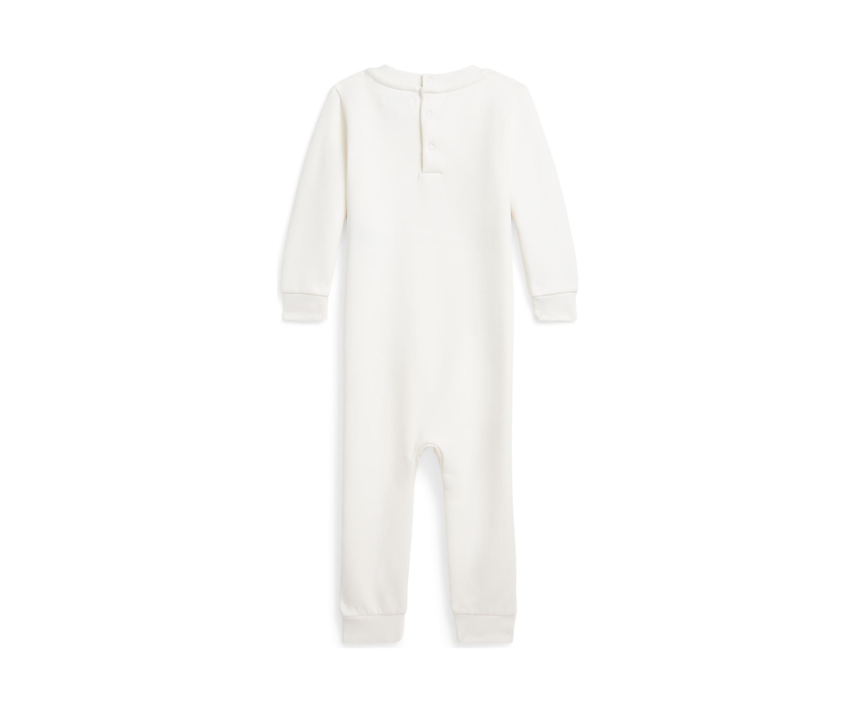 Baby Boys Polo Bear Fleece Coverall