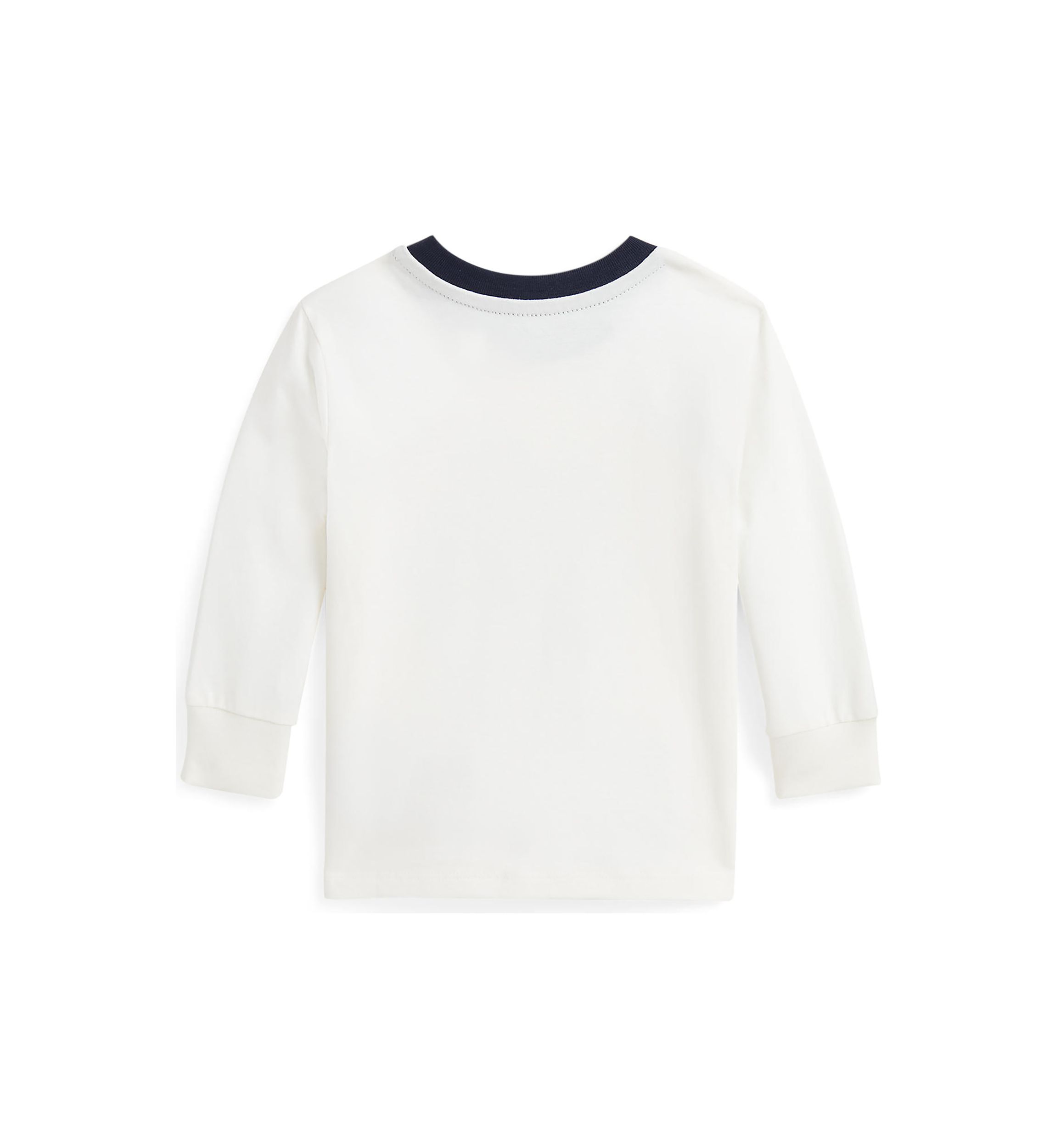 Baby Boys Polo Bear Cotton Long Sleeve T-Shirt