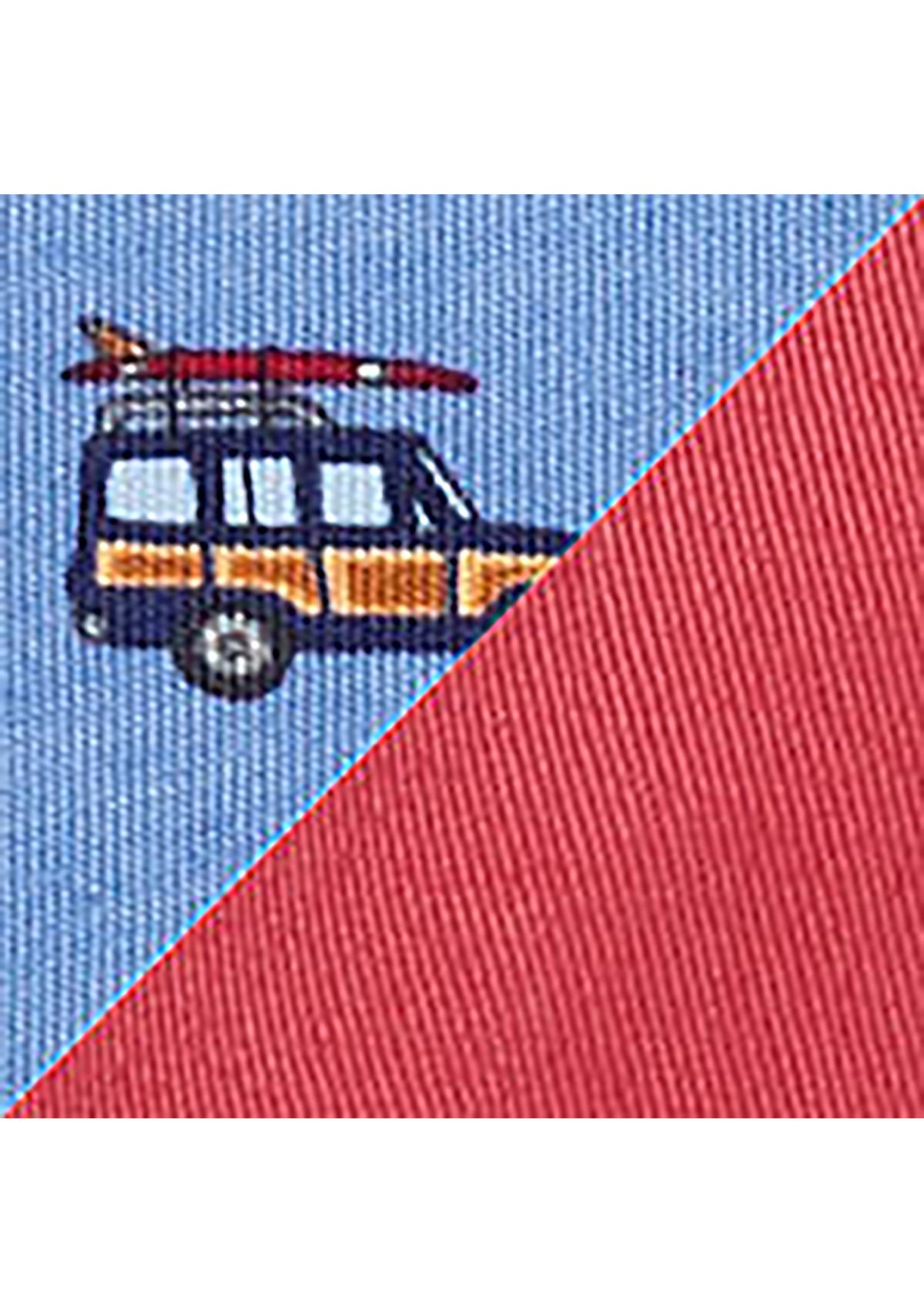 Baby Boys Car Printed Cotton T-Shirt & Chino Shorts Set