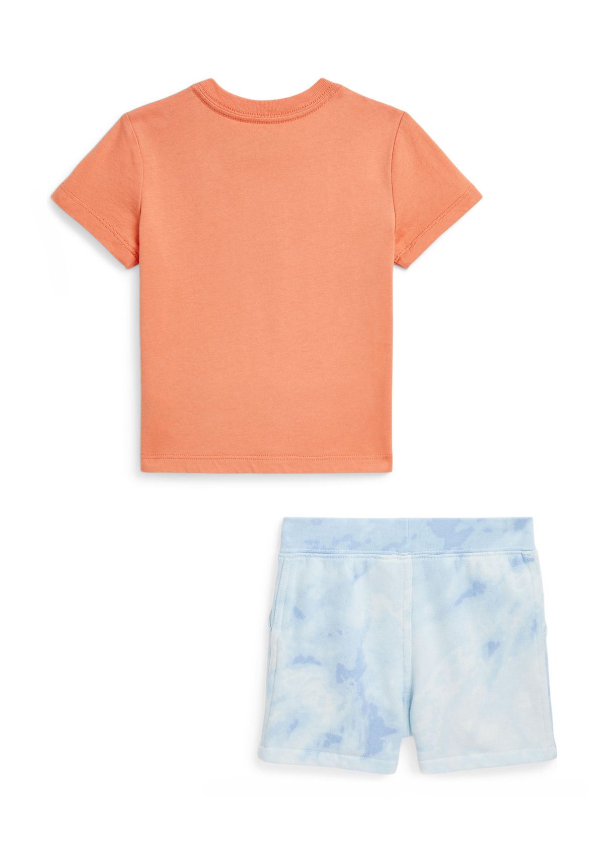 Baby Boys Polo Bear Jersey T-Shirt & Terry Shorts Set