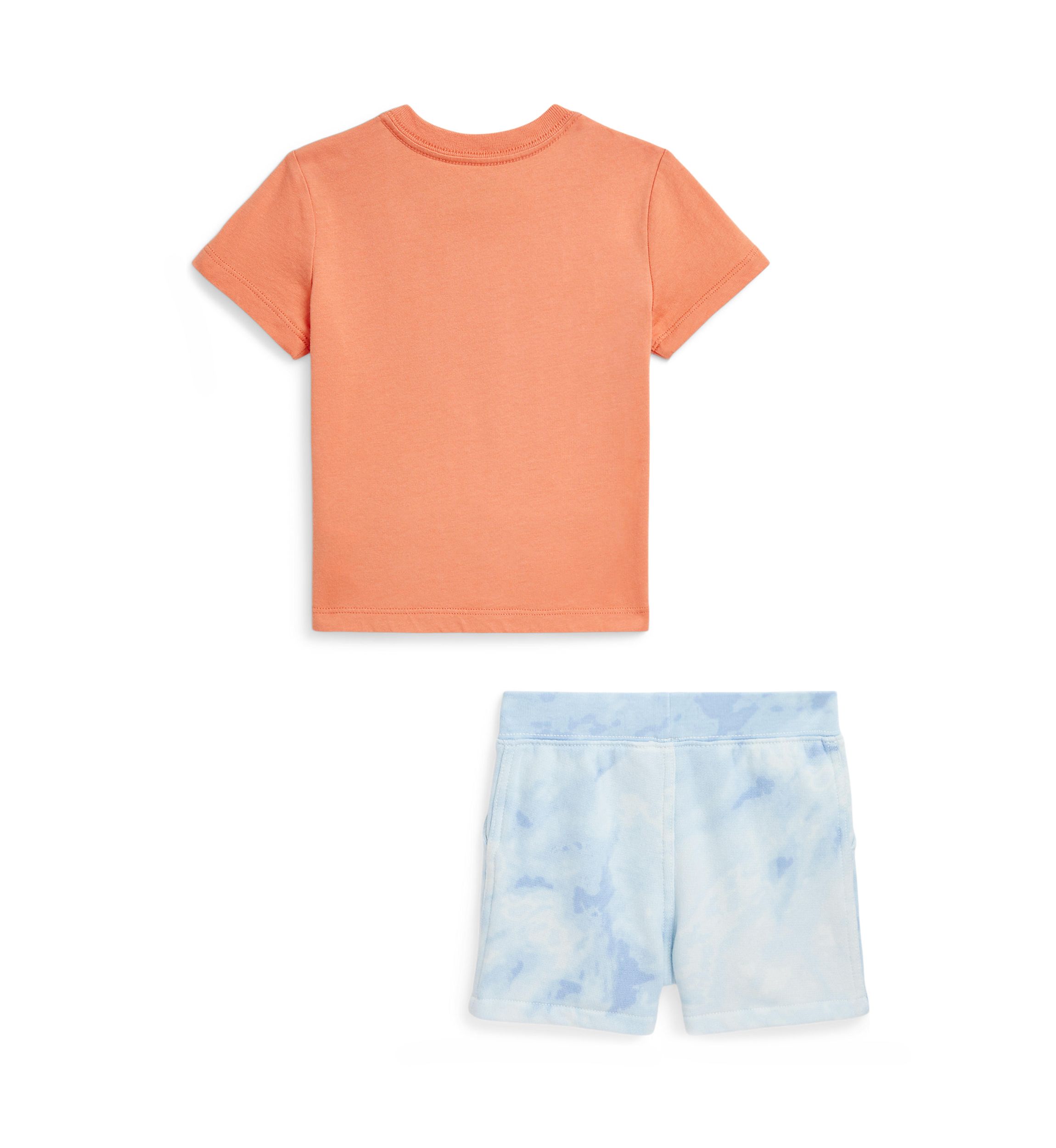 Baby Boys Polo Bear Jersey T-Shirt & Terry Shorts Set