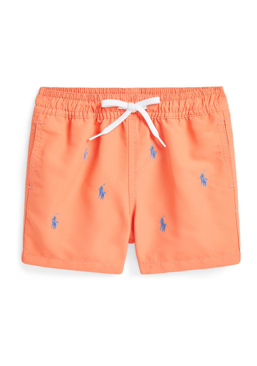 Baby Boys Traveler Polo Pony Swim Trunks