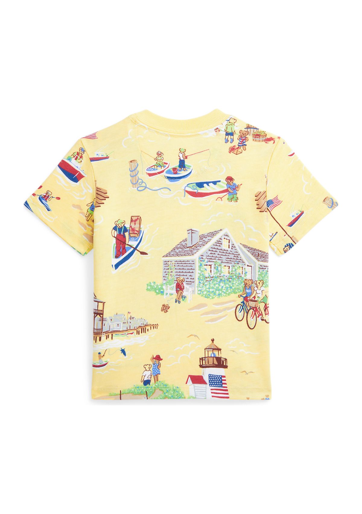 Baby Boys Polo Bear Cotton Jersey T-Shirt