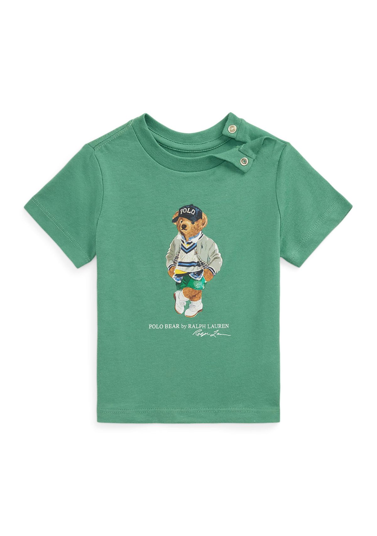 Baby Boys Polo Bear Cotton Jersey T-Shirt