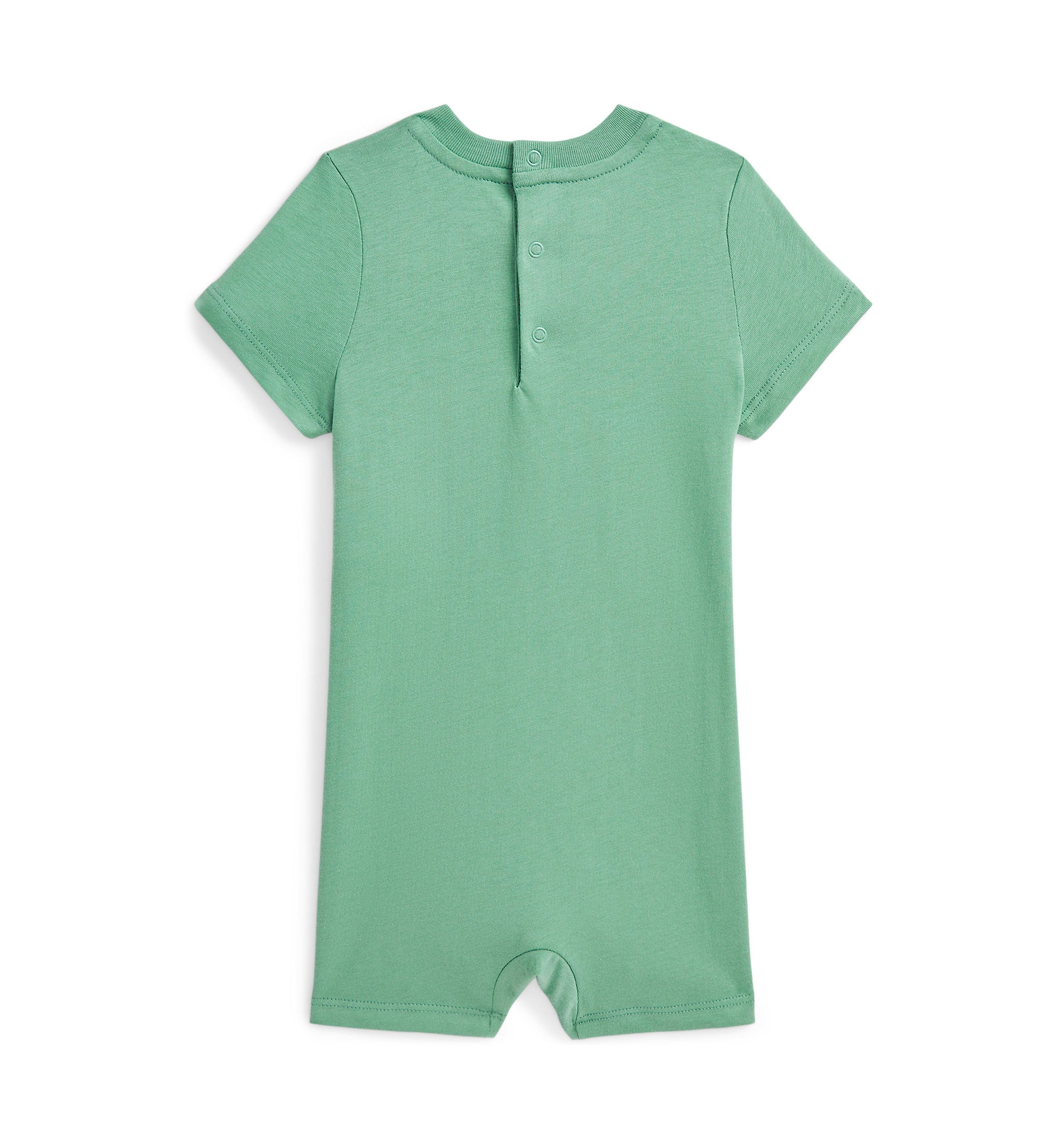 Baby Boys Polo Bear Cotton Jersey Shortall