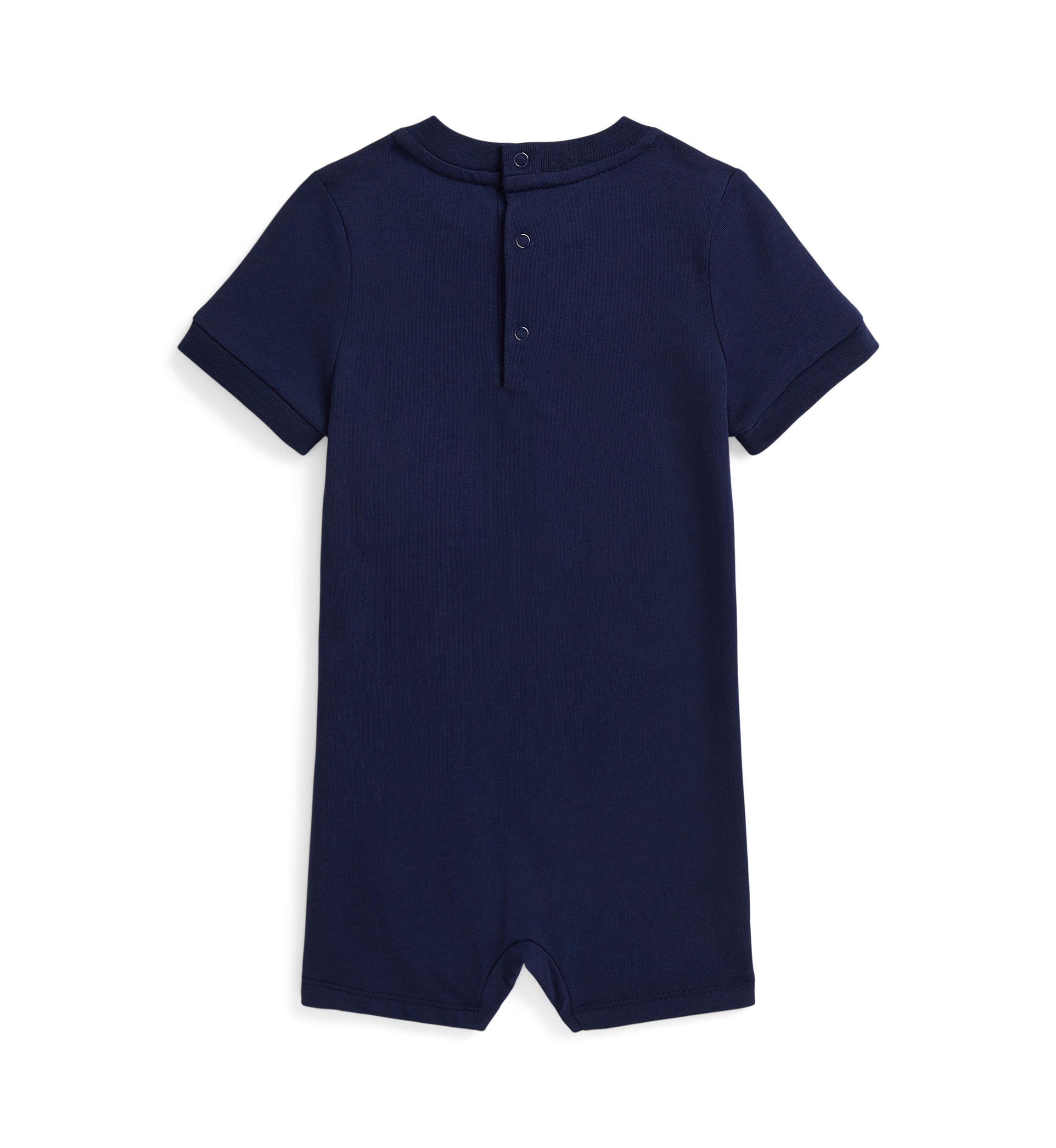 Baby Boys Polo Bear Cotton Jersey Shortall