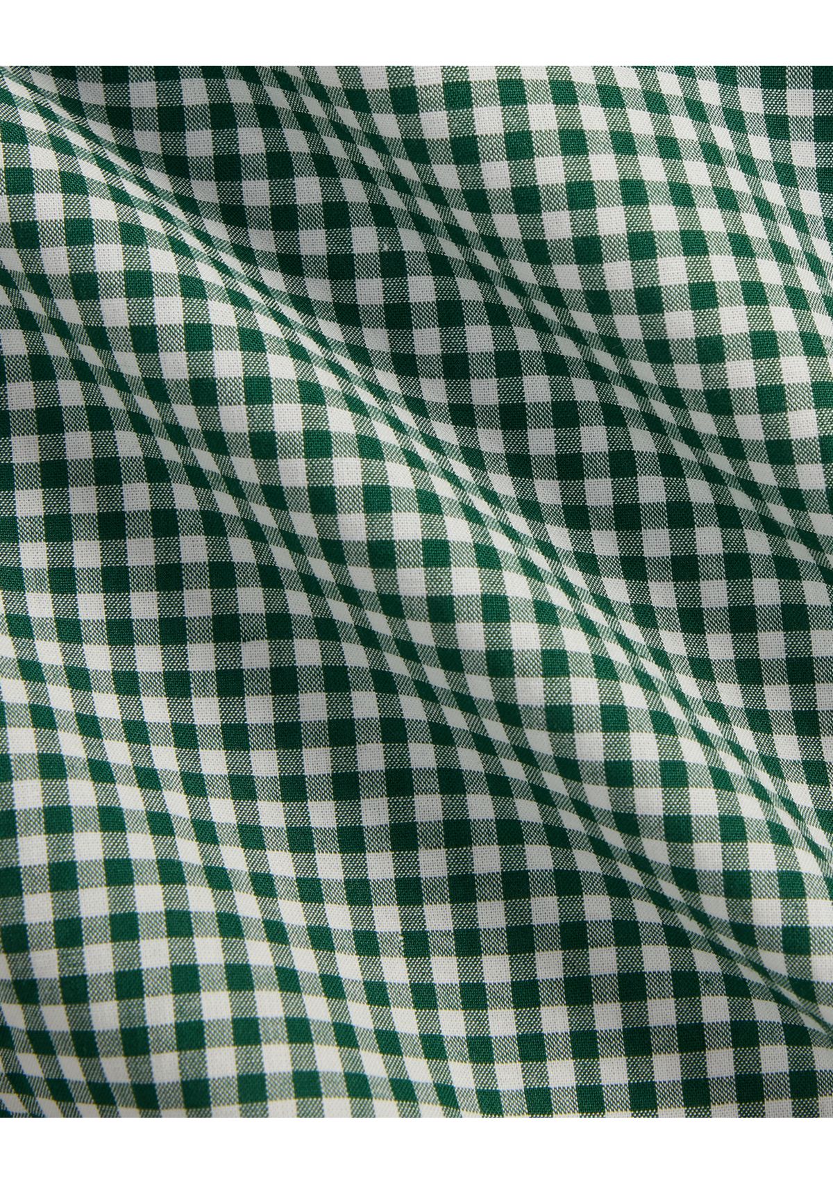 Baby Boys Gingham Cotton Poplin Bodysuit