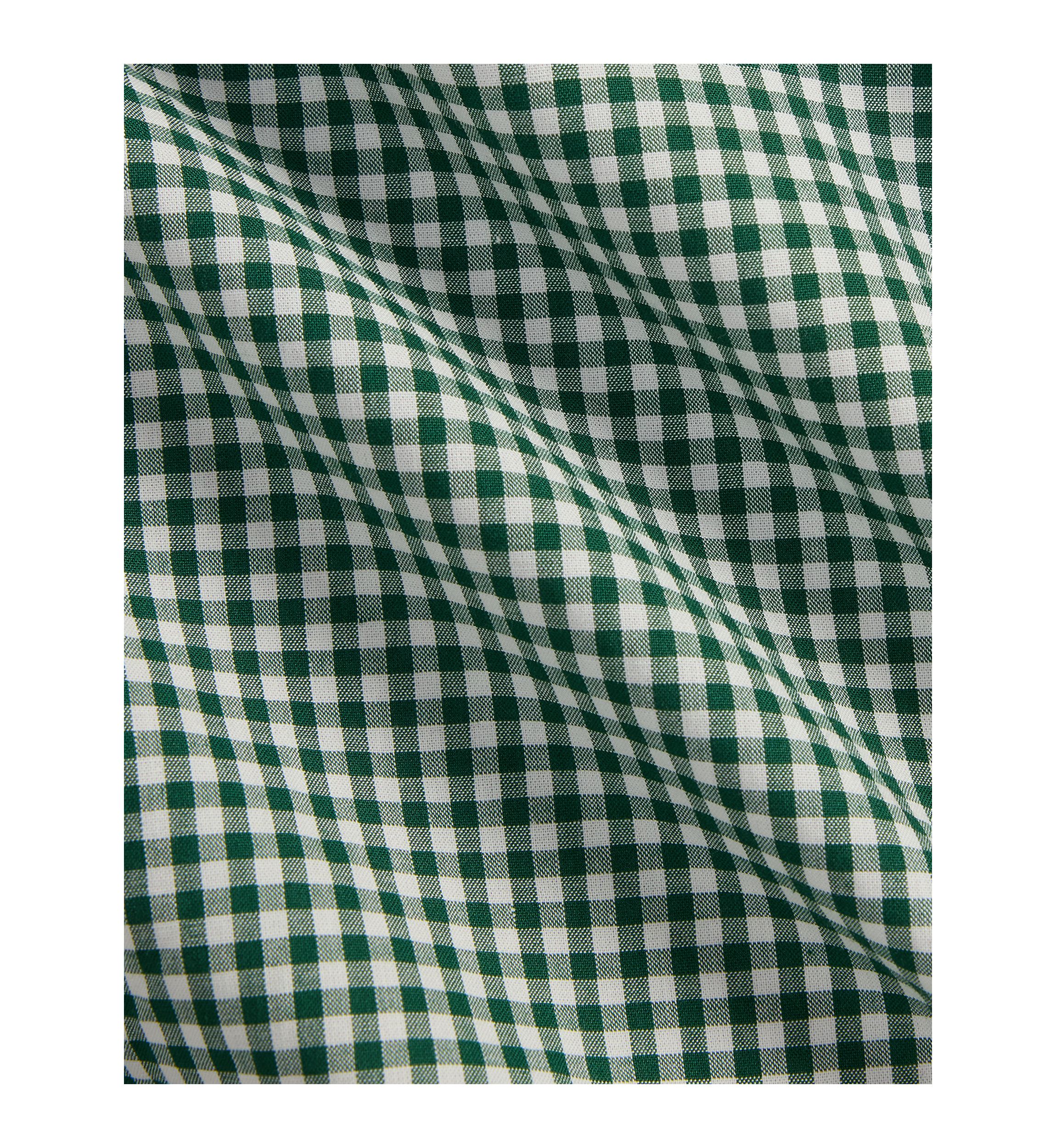 Baby Boys Gingham Cotton Poplin Bodysuit