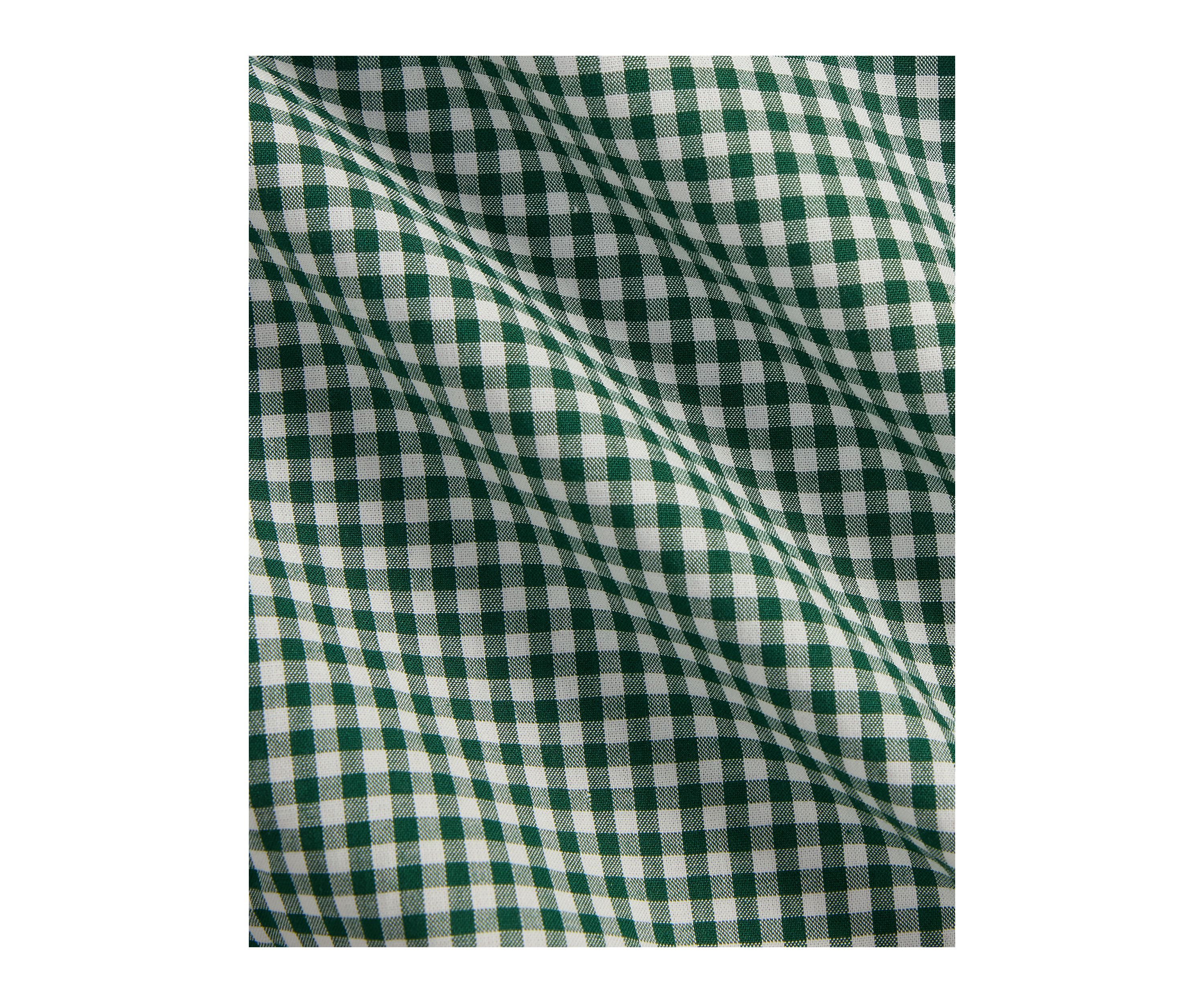 Baby Boys Gingham Cotton Poplin Bodysuit
