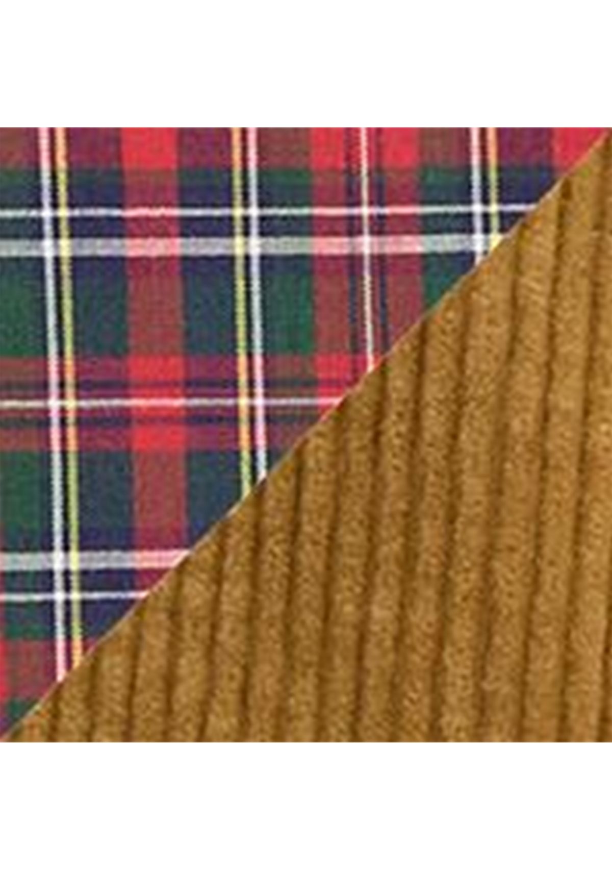 Baby Boys Plaid Cotton Shirt & Corduroy Pant Set