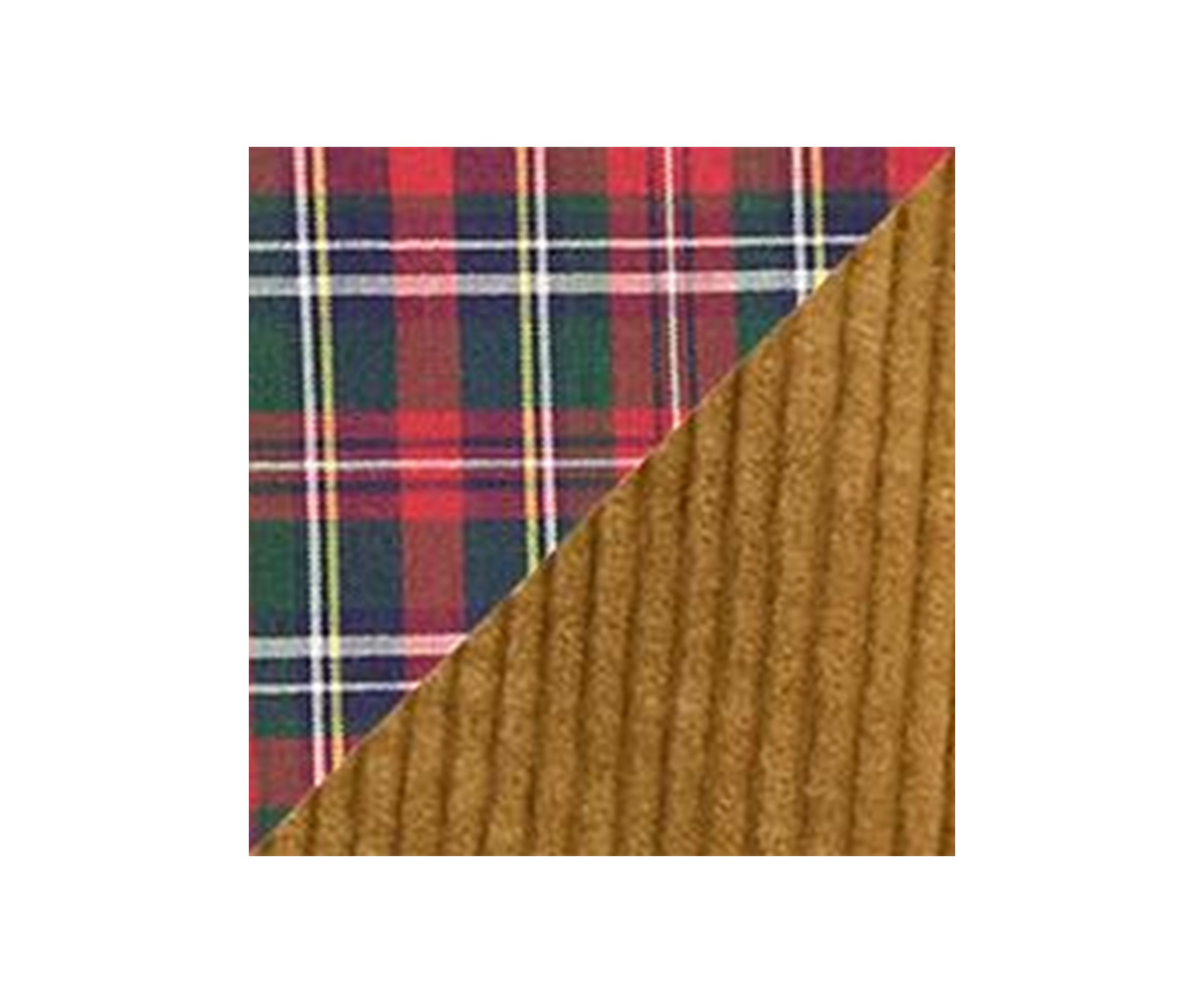 Baby Boys Plaid Cotton Shirt & Corduroy Pant Set