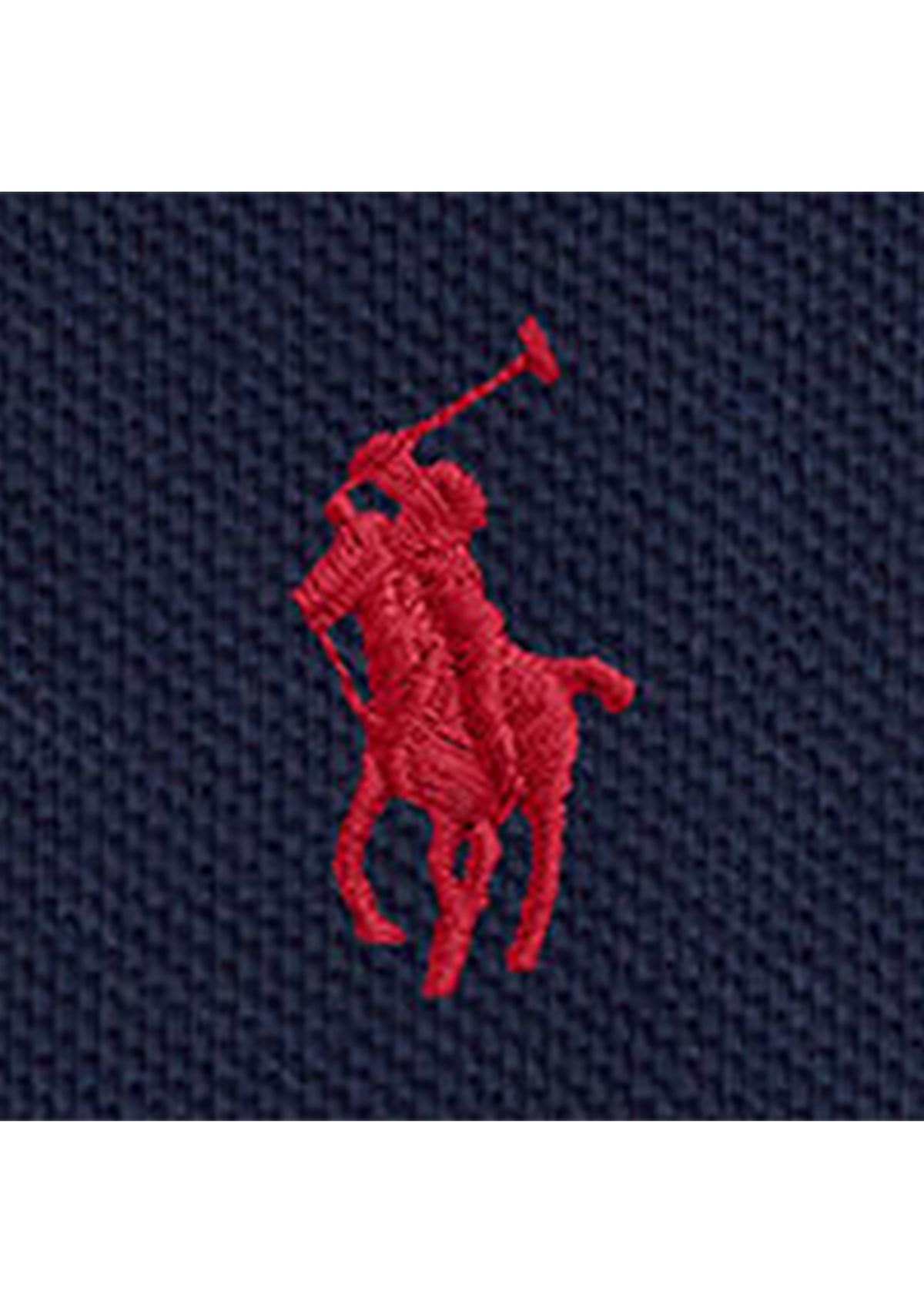 Baby Boys Big Pony Cotton Mesh Polo Coverall