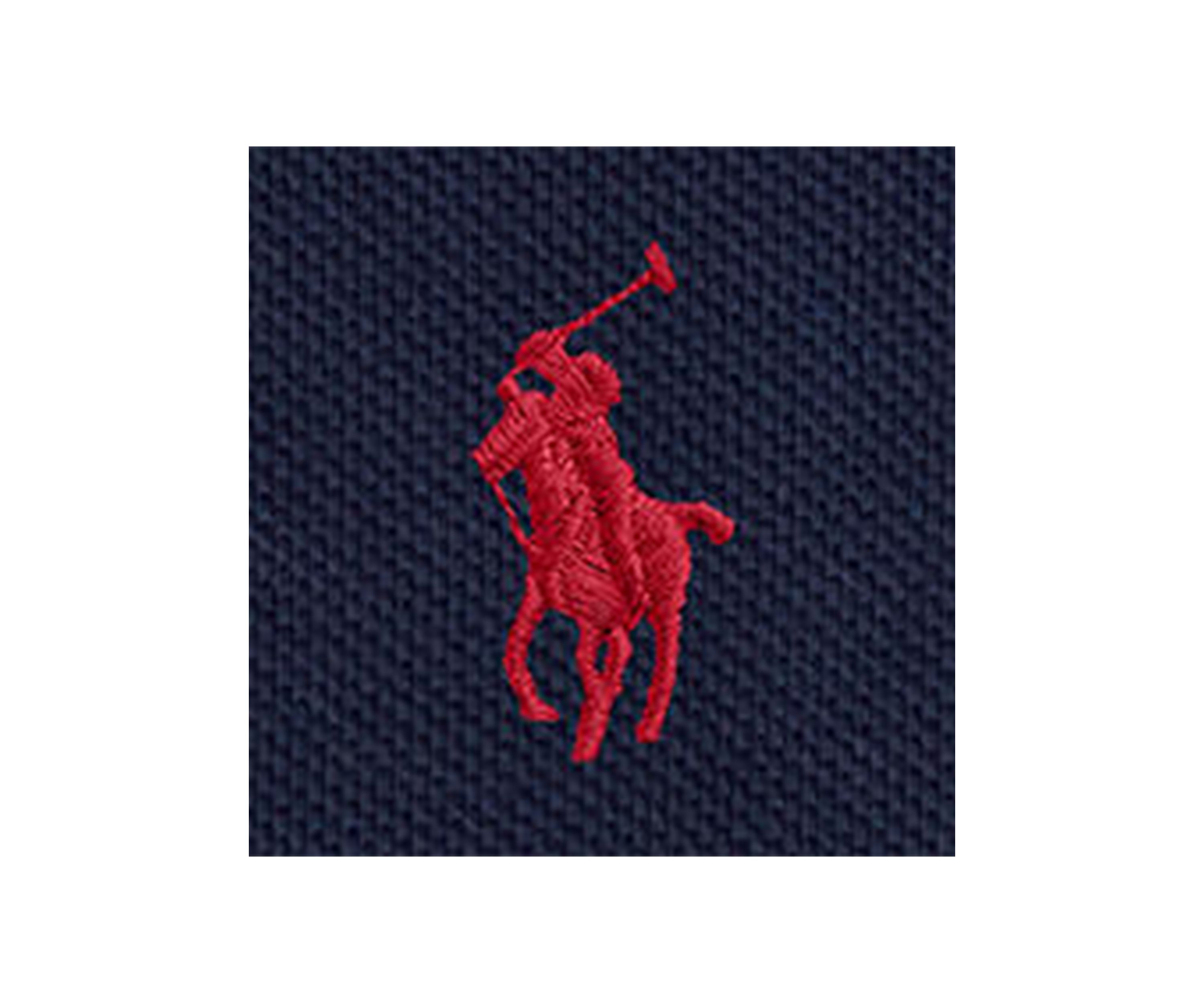 Baby Boys Big Pony Cotton Mesh Polo Coverall
