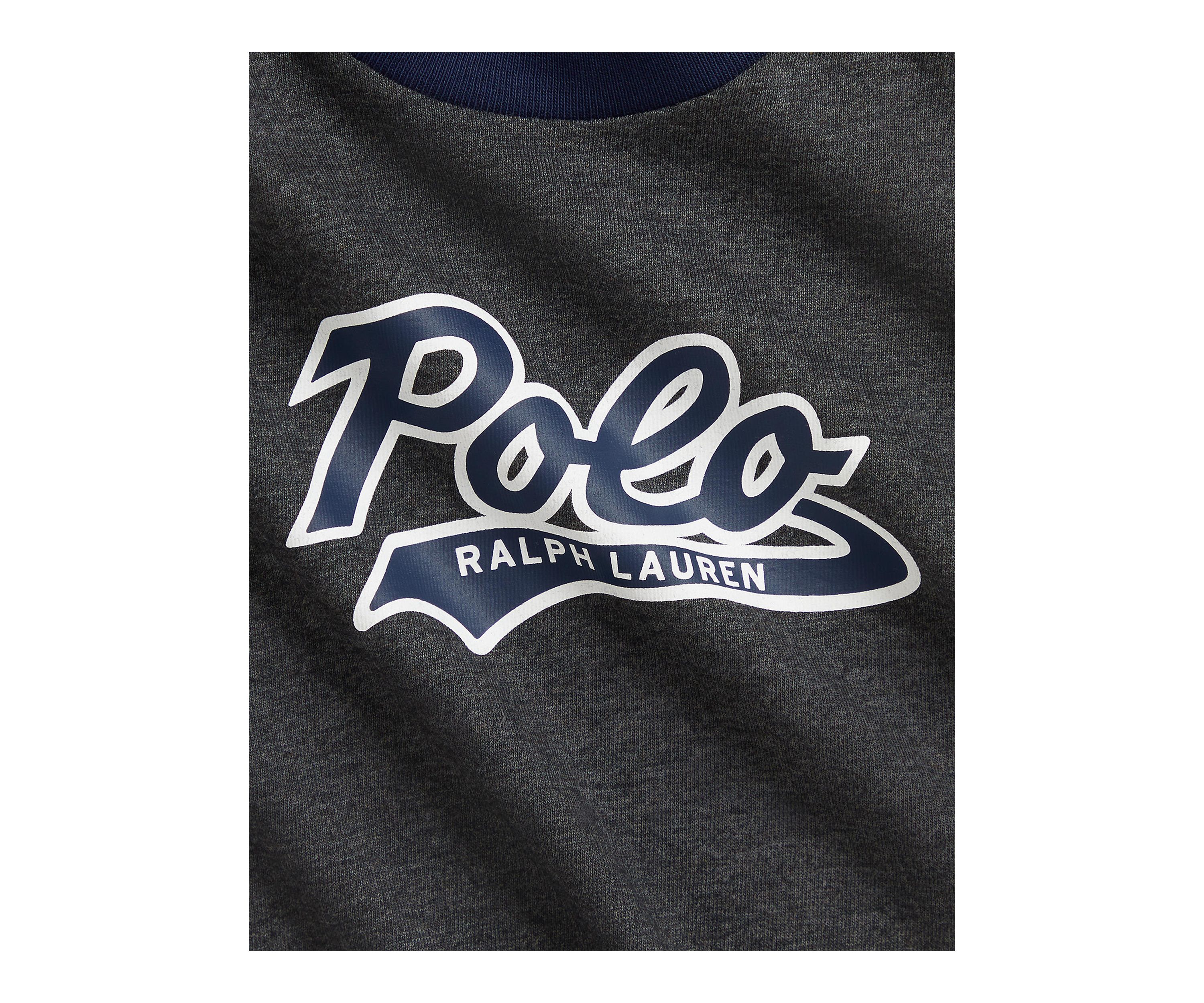 Baby Boys Logo Jersey Tee & Fleece Jogger Pant Set