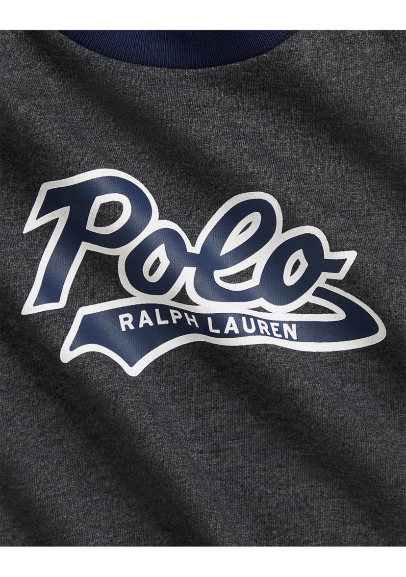 Baby Boys Logo Jersey Tee & Fleece Jogger Pant Set