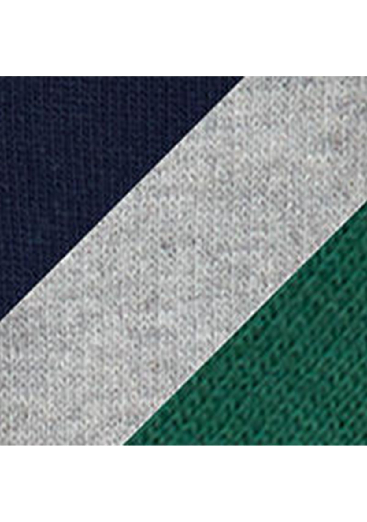 Baby Boys Logo Color Blocked Fleece Coverall