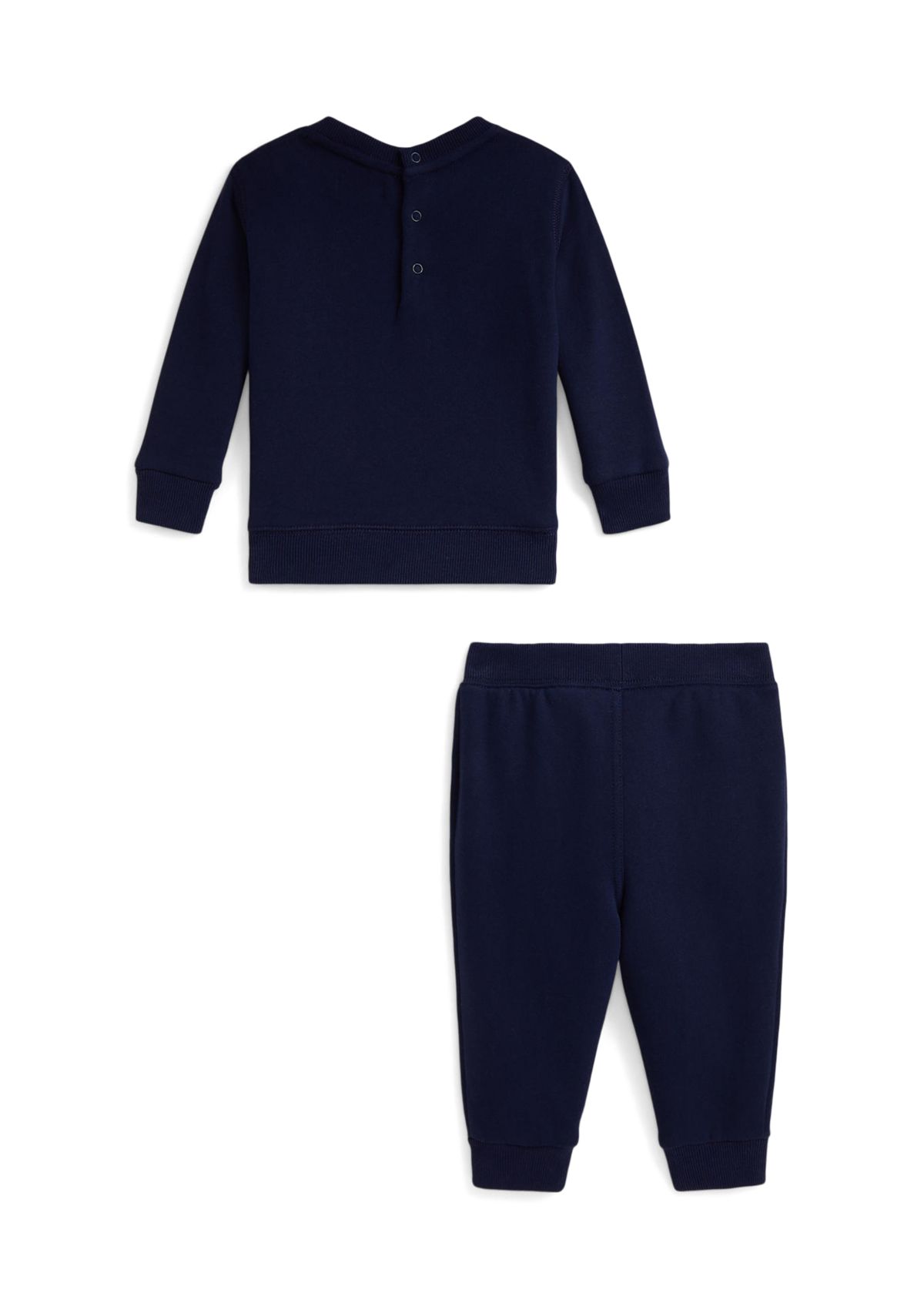 Baby Boys Polo Bear Fleece Sweatshirt & Pant Set