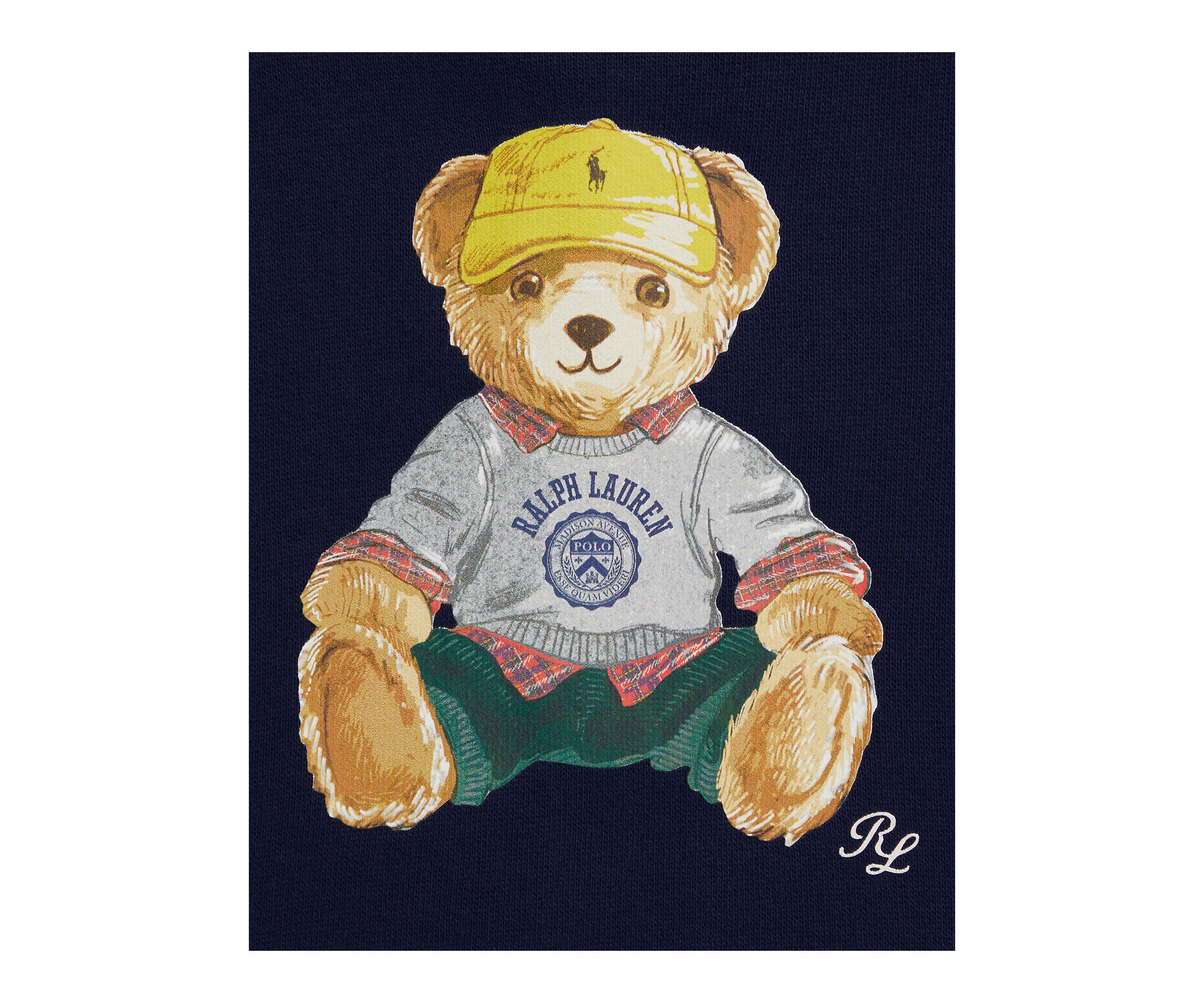 Baby Boys Polo Bear Fleece Sweatshirt & Pant Set