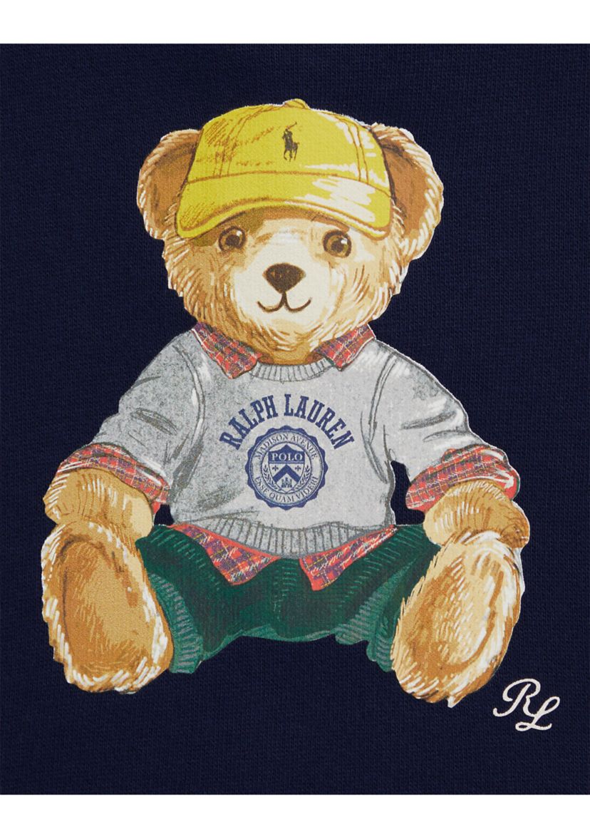 Baby Boys Polo Bear Fleece Sweatshirt & Pant Set