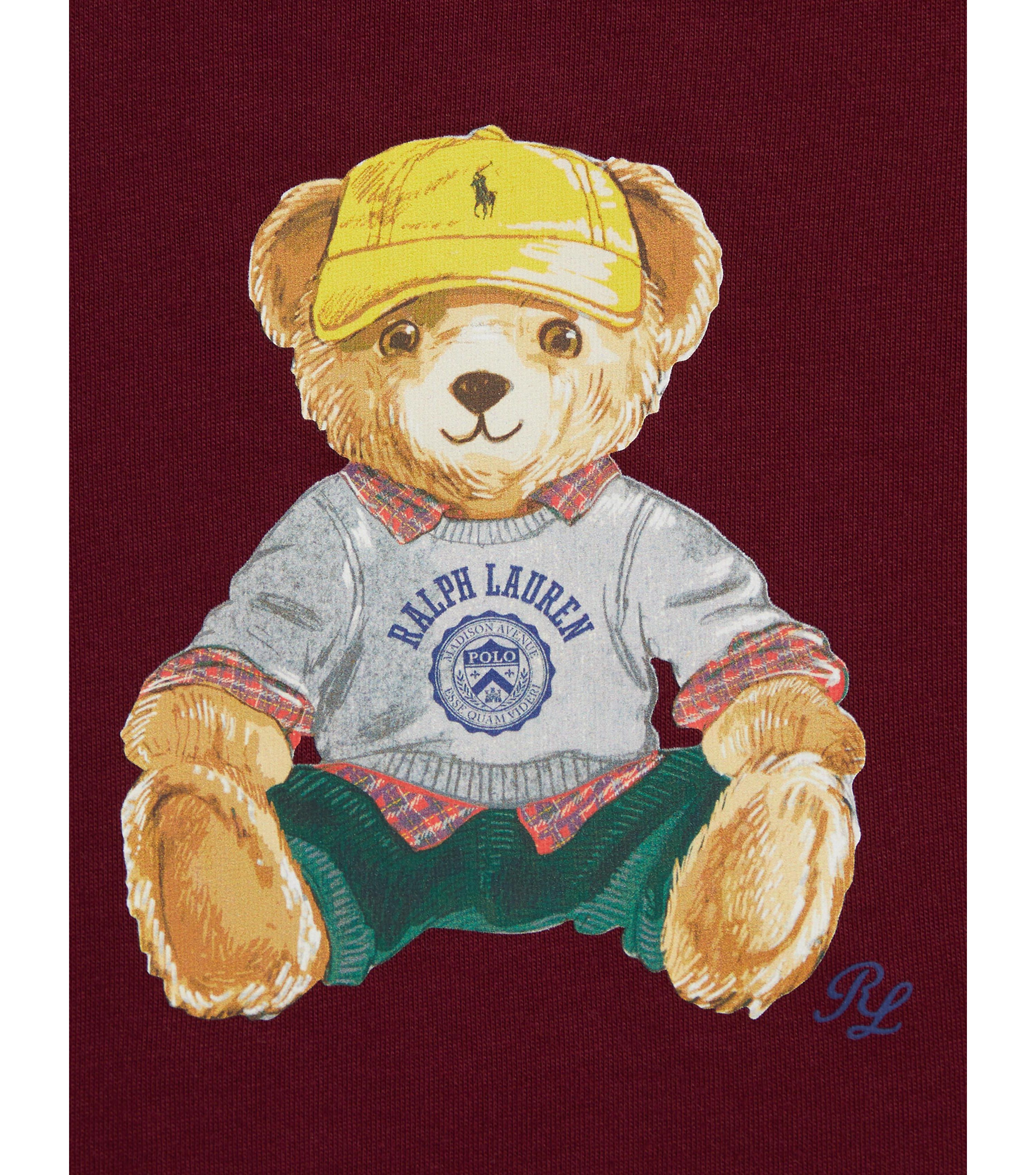 Baby Boys Polo Bear Jersey T-Shirt & Fleece Pants Set