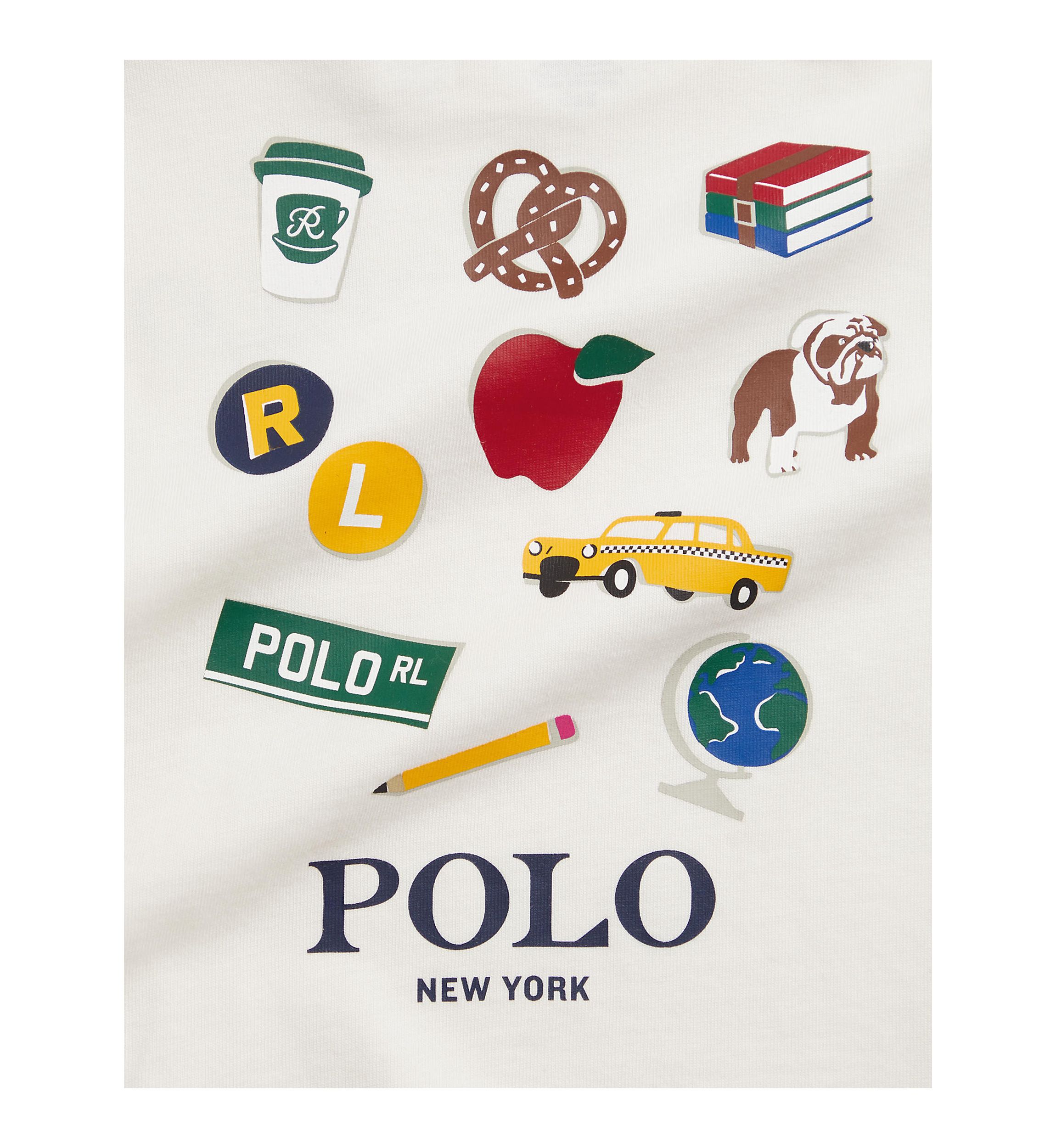 Baby Boys Cotton Jersey Long Sleeve Graphic T-Shirt