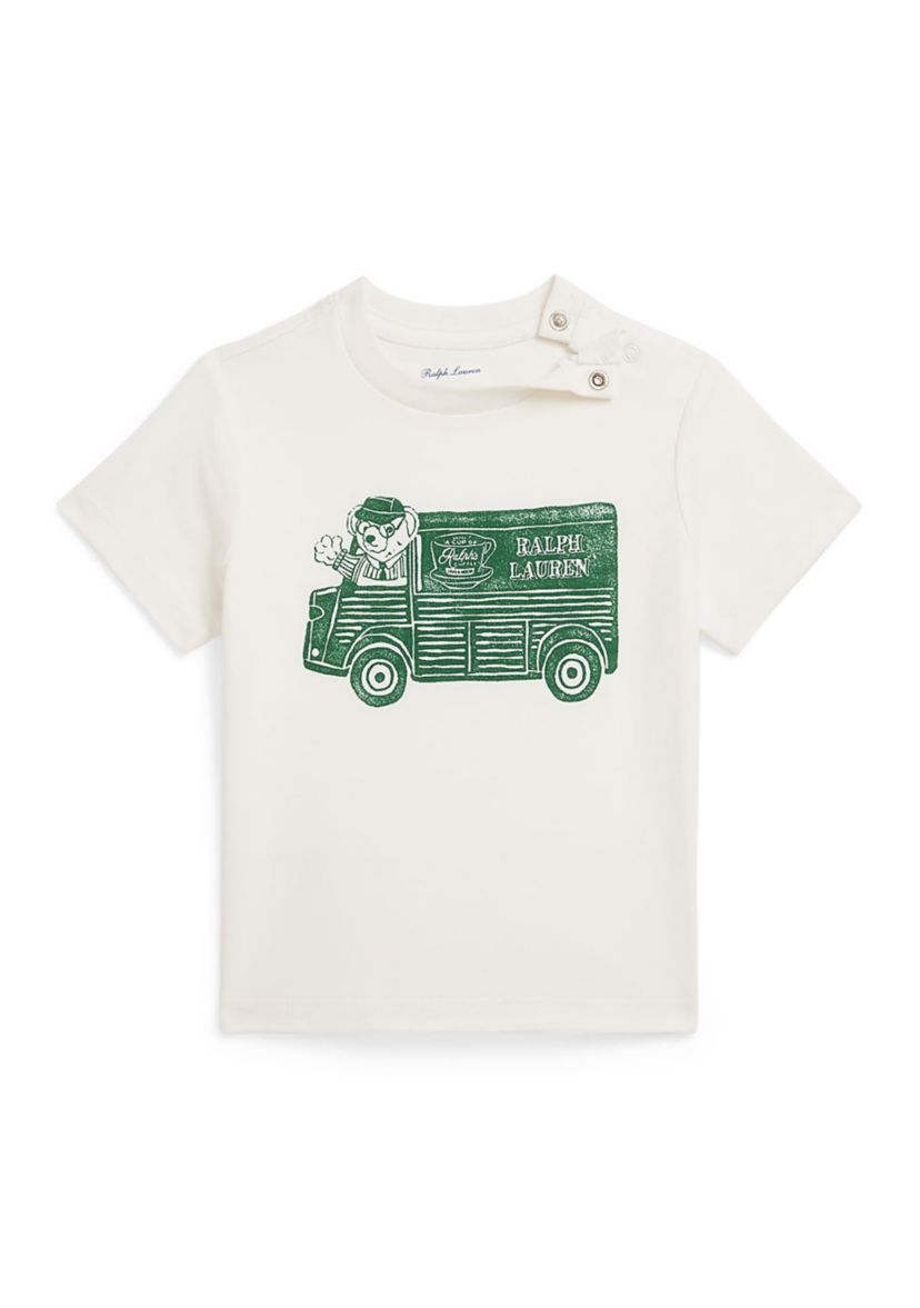 Baby Boys Ralph’s Coffee Polo Bear Tee