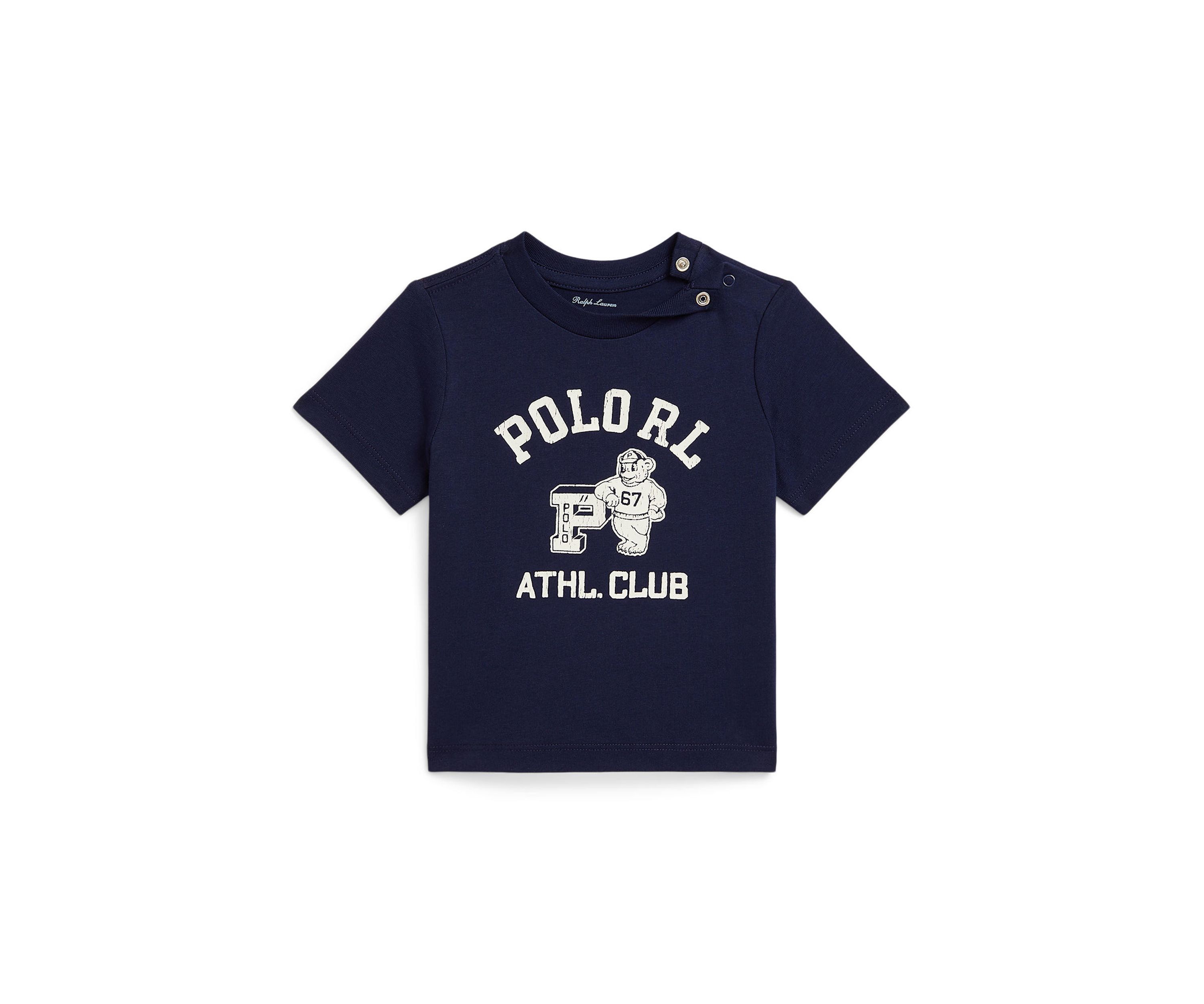 Baby Boys Logo Cotton Jersey Tee