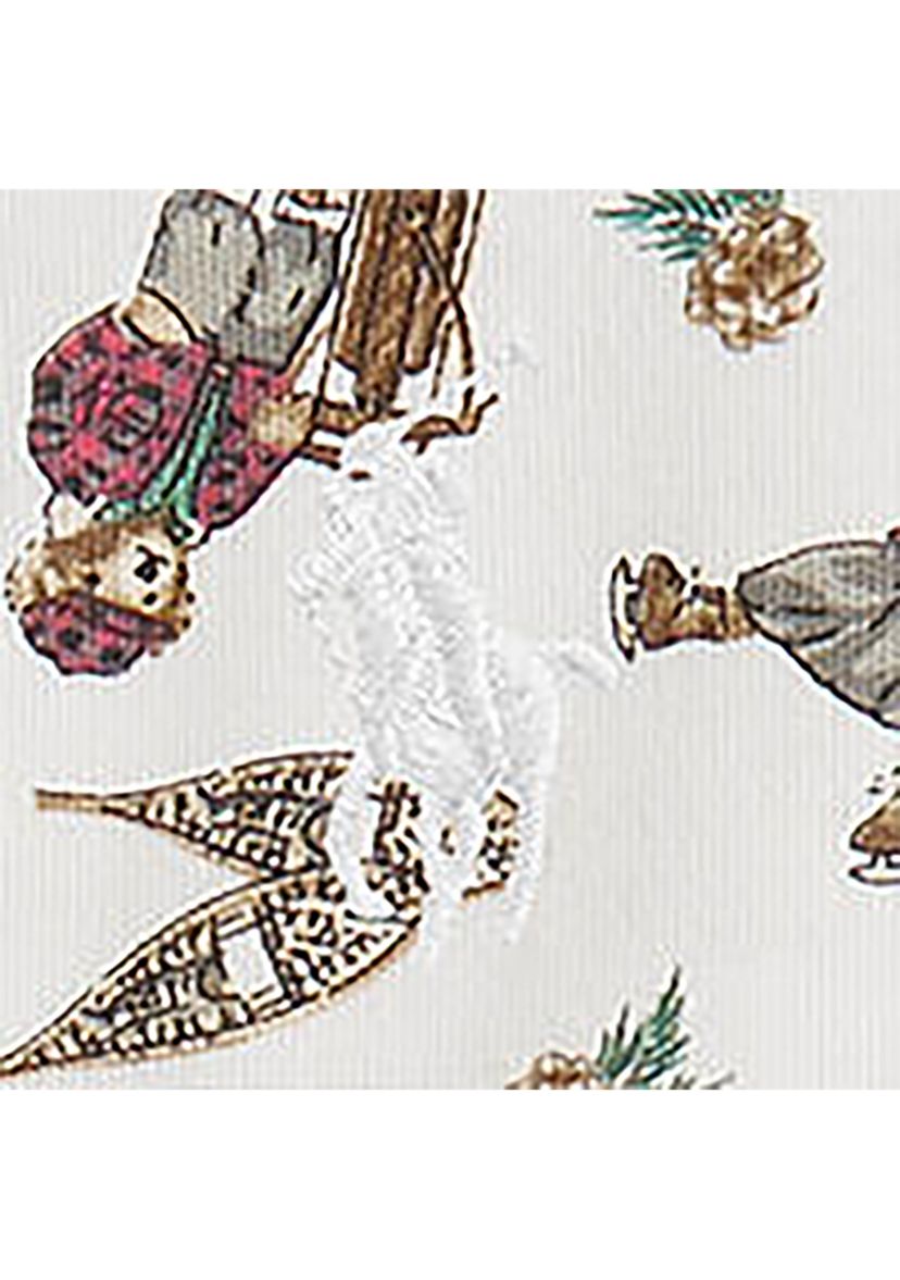 Baby Boys Polo Bear Cotton Footed Coverall