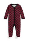Baby Boys Ice Skate Cotton Interlock Coverall