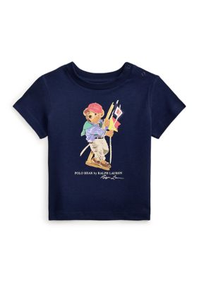 Ralph Lauren Childrenswear Baby Boys Polo Bear Cotton Jersey T-Shirt