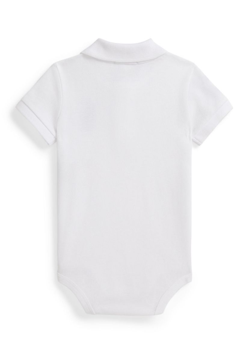 Baby Boys Big Pony Cotton Polo Bodysuit
