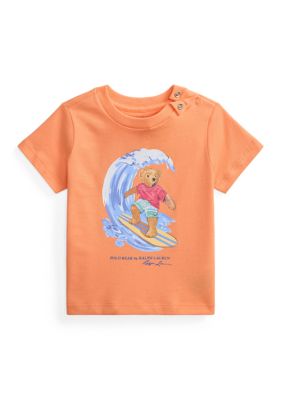 Ralph Lauren Childrenswear Baby Boys Polo Bear Cotton Jersey T-Shirt